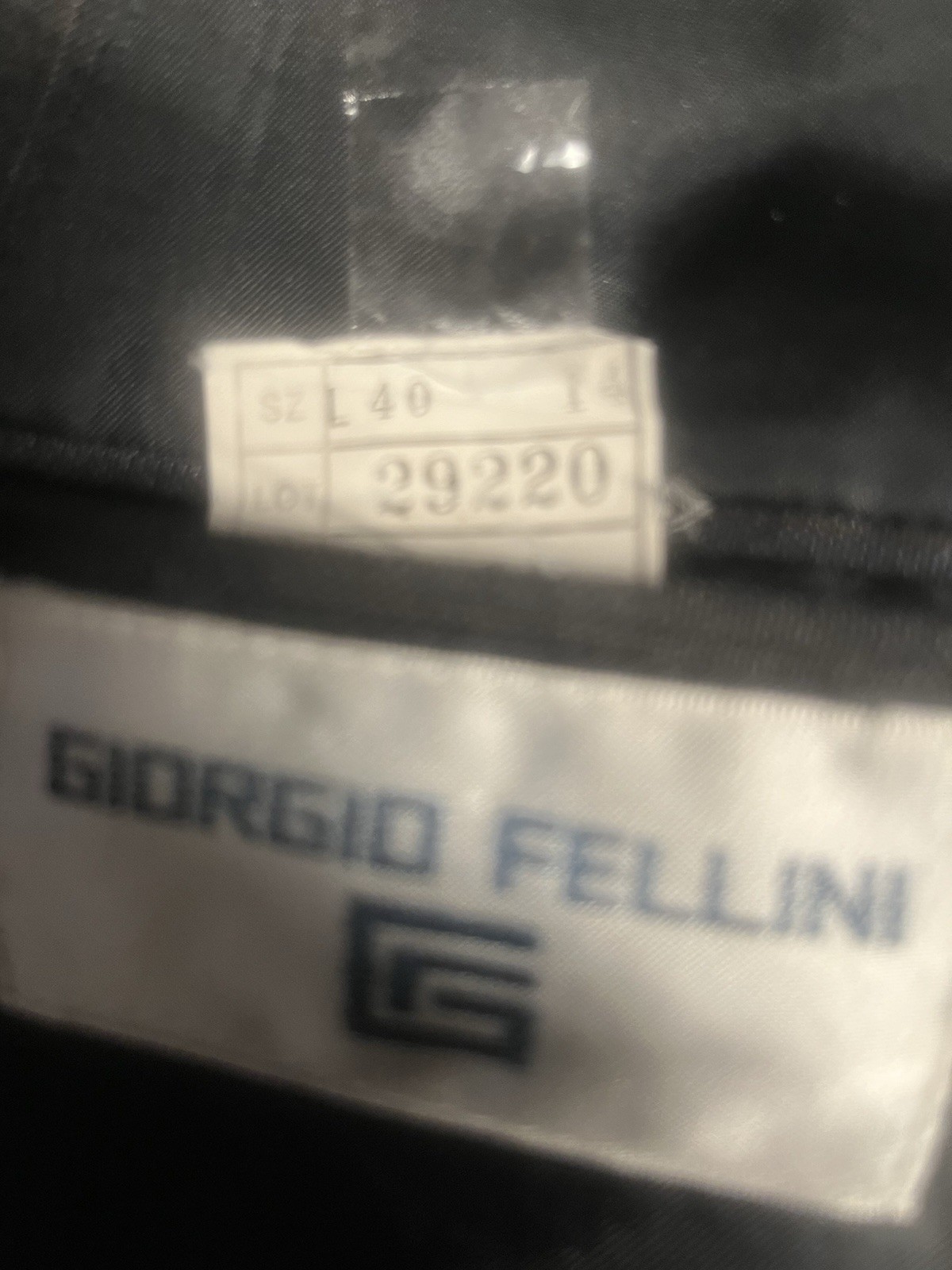 Giorgio Fellini Men’s Gray Wool Twill Solid 2-Piece Suit DB Peak 40L