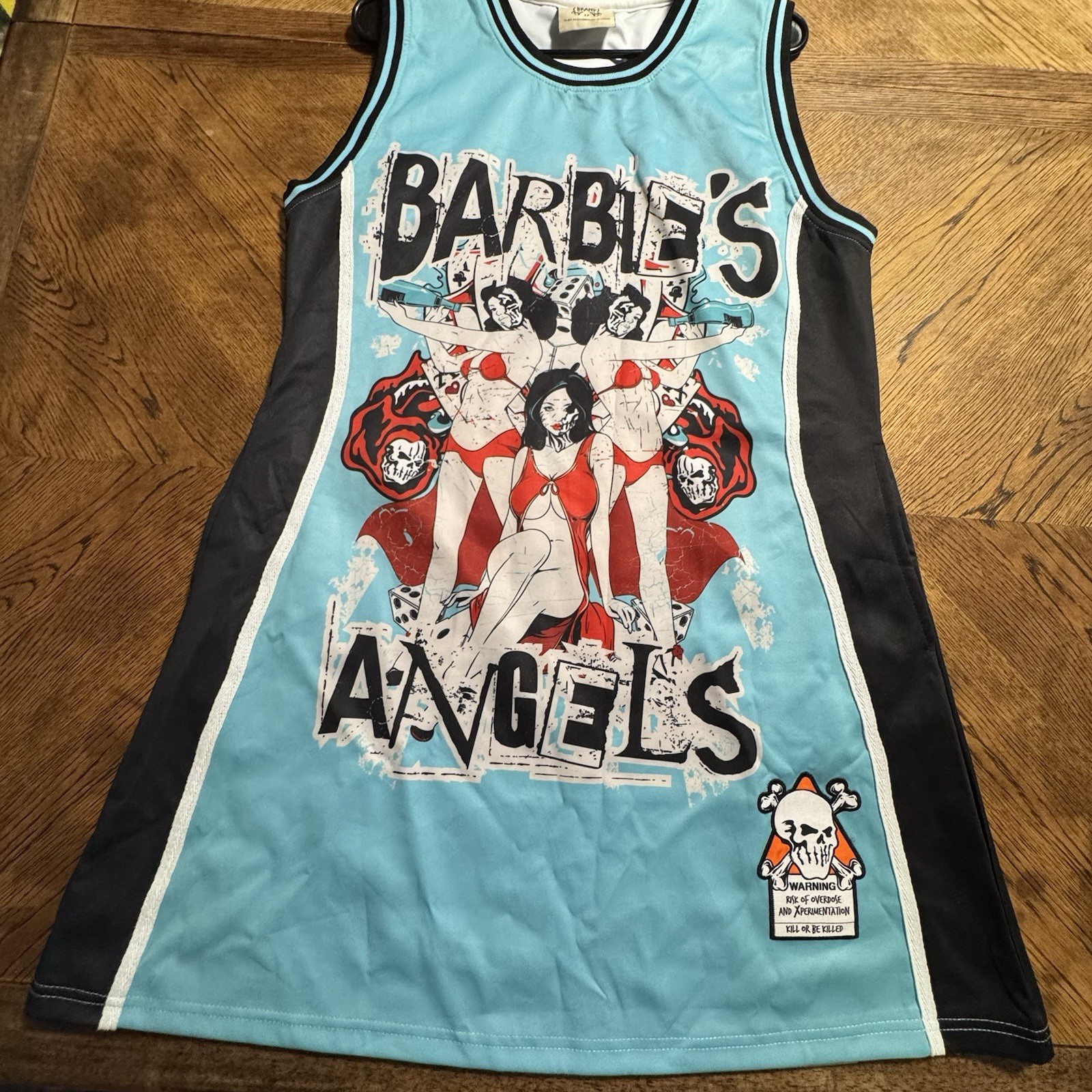 Brand X “Barbie’s Angels” Varsity Jersey Dress