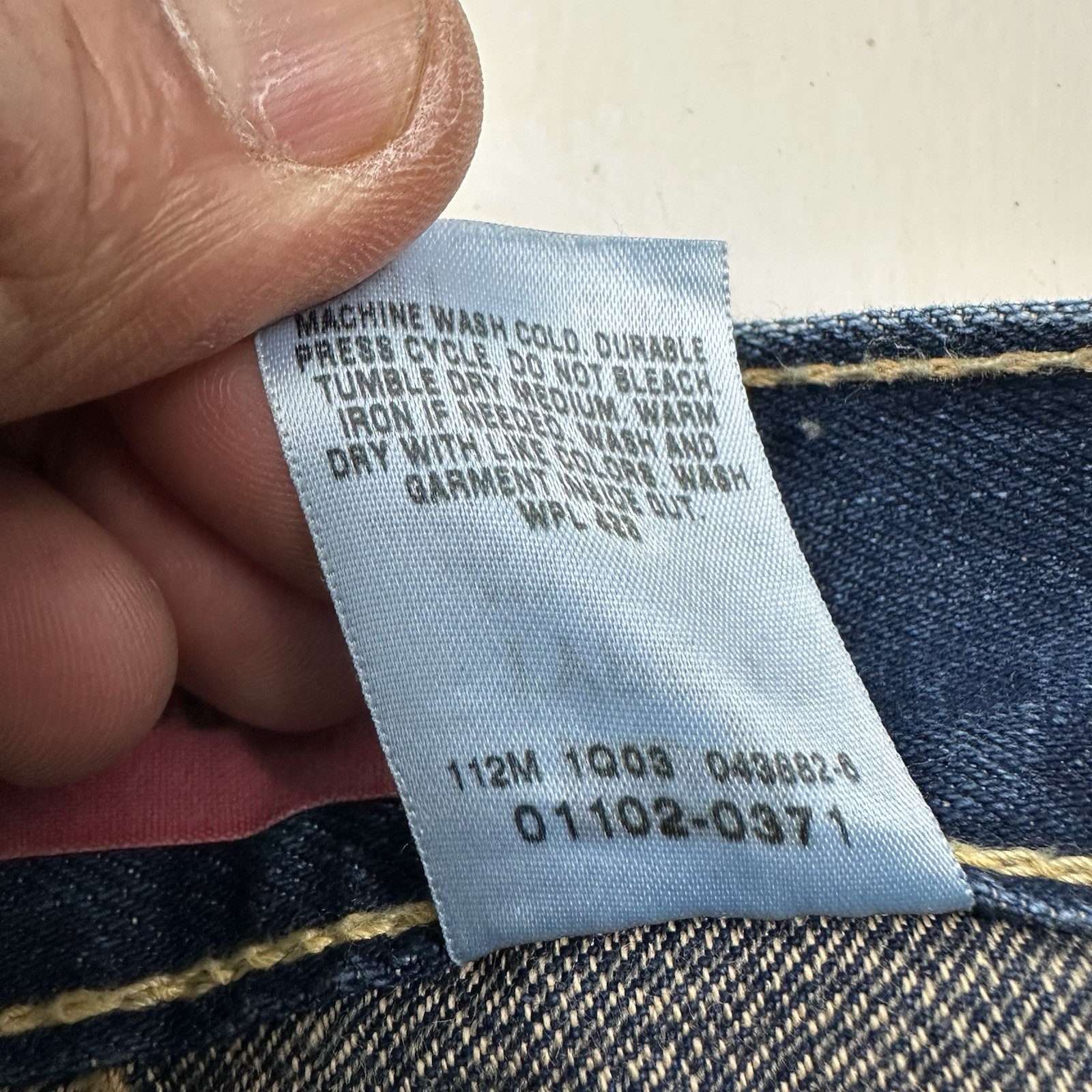 Y2K VTG LEVI’S TYPE 1 REAL LOOSE Jeans Men Actual 31×26 BAGGY Skater Blue Denim