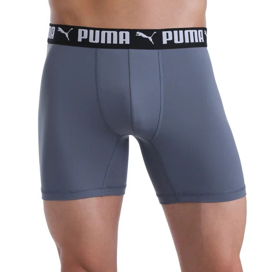 PUMA Men’s Boxer Brief, 5-PACK Comfort Waistband Tag Free No Fly NEW