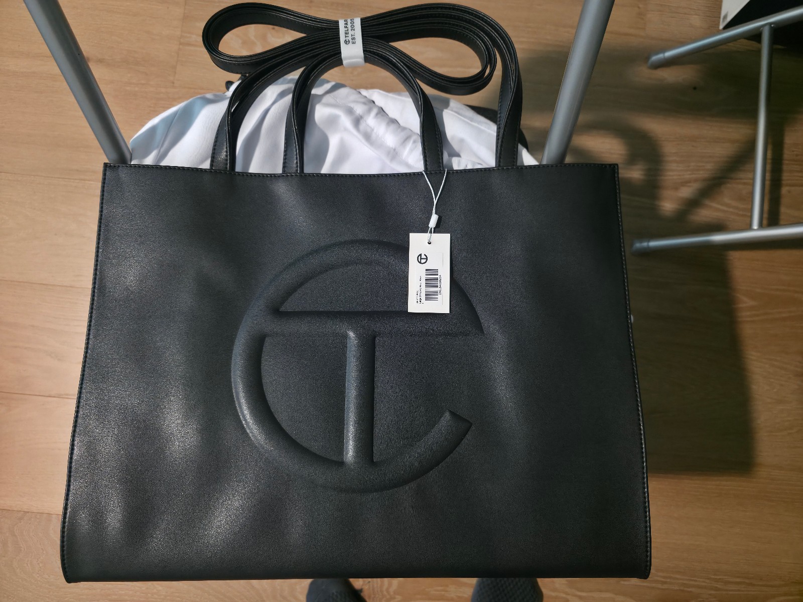 telfar bag large black tote
