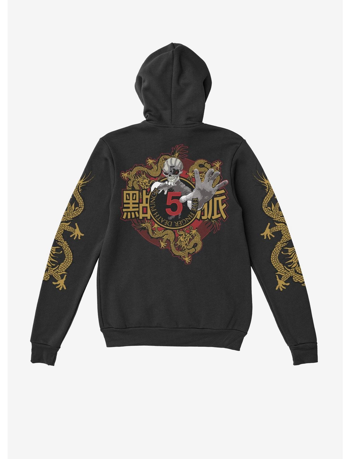 Five Finger Death Punch Dragon Hoodie New