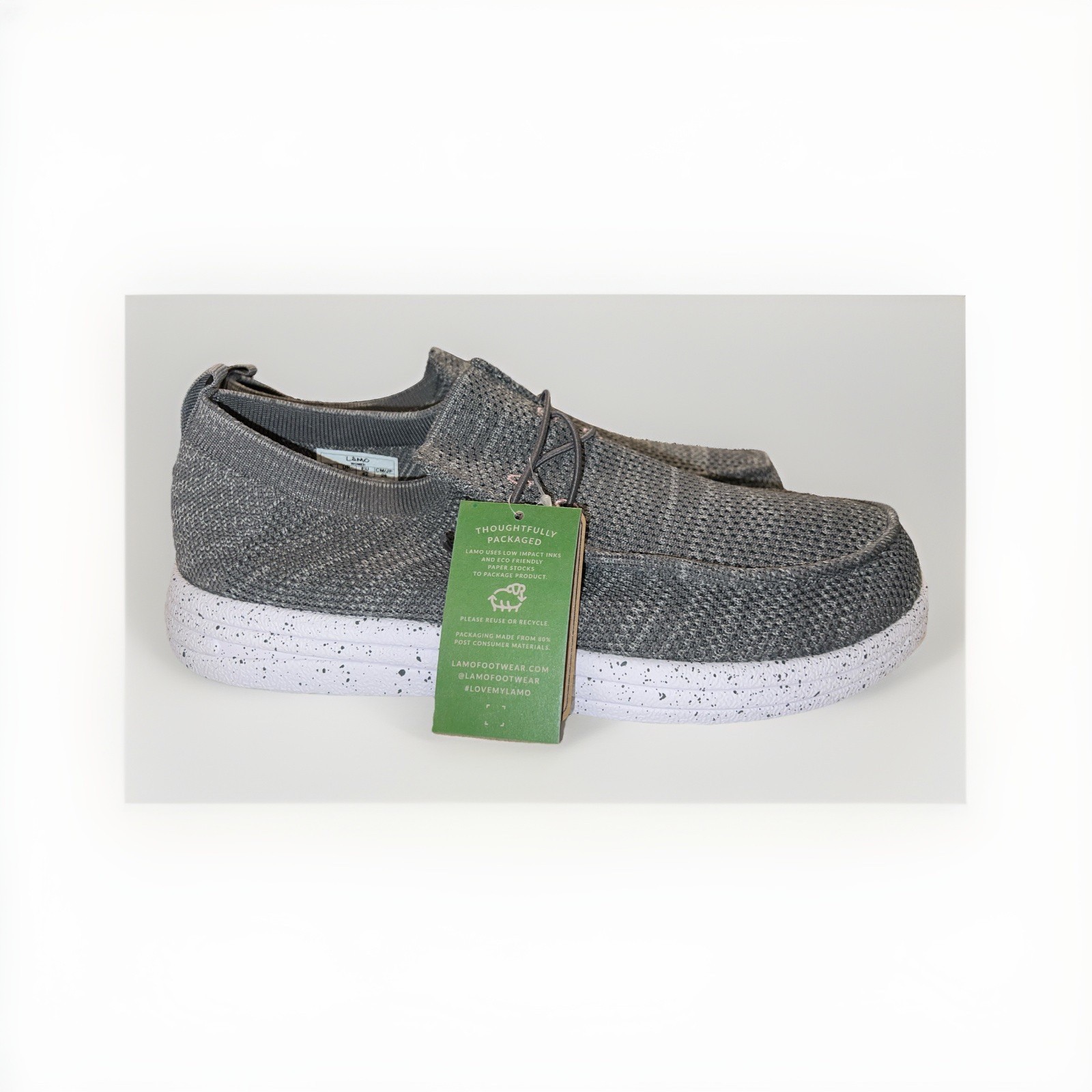 LAMO Michelle Women’s Charcoal Grey Casual Slip-on Shoes Size 11 NWT EWA Knit