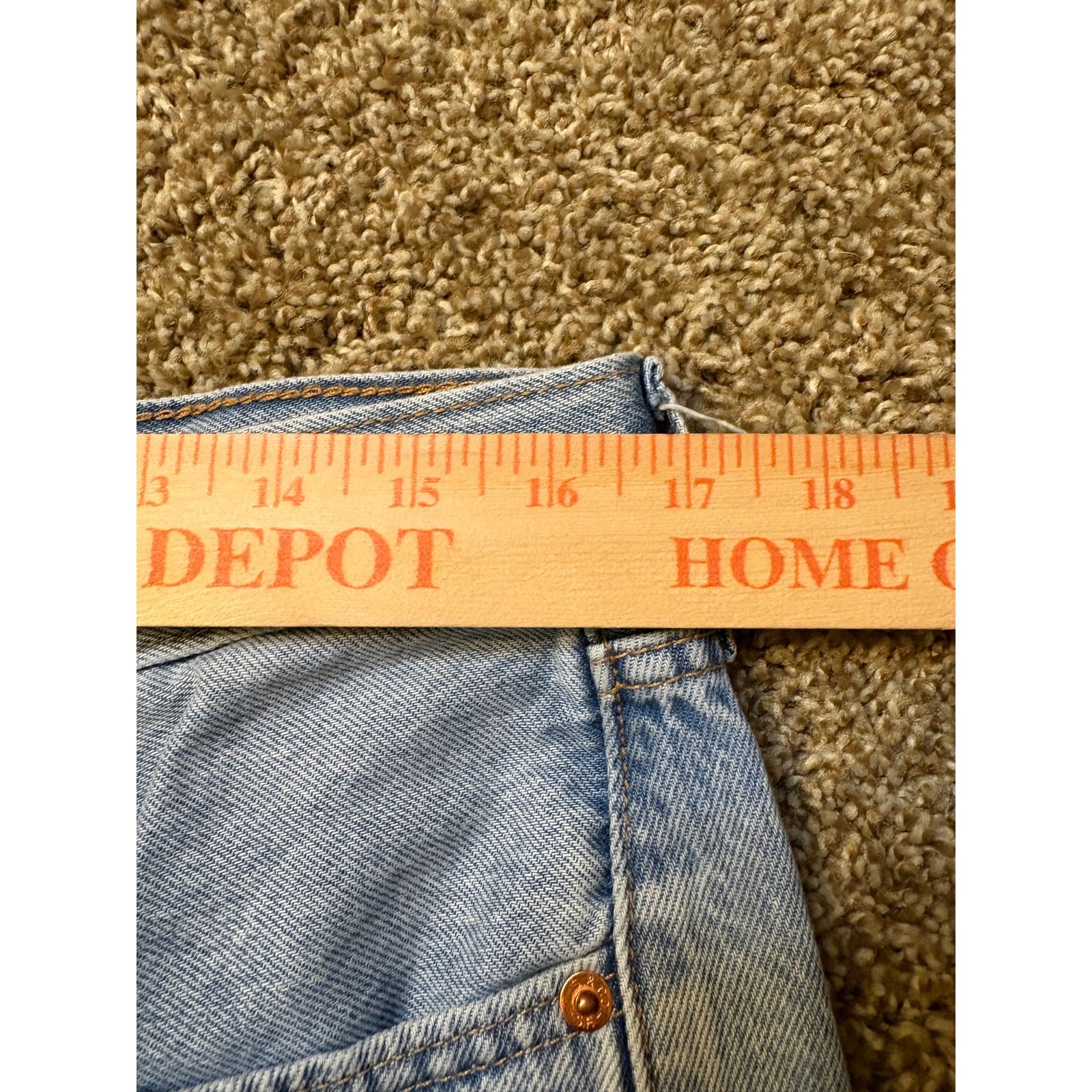 Levi’s 565 ’97 Loose Fit Straight Leg Light Wash Jeans Mens Size 34×30 Y2K