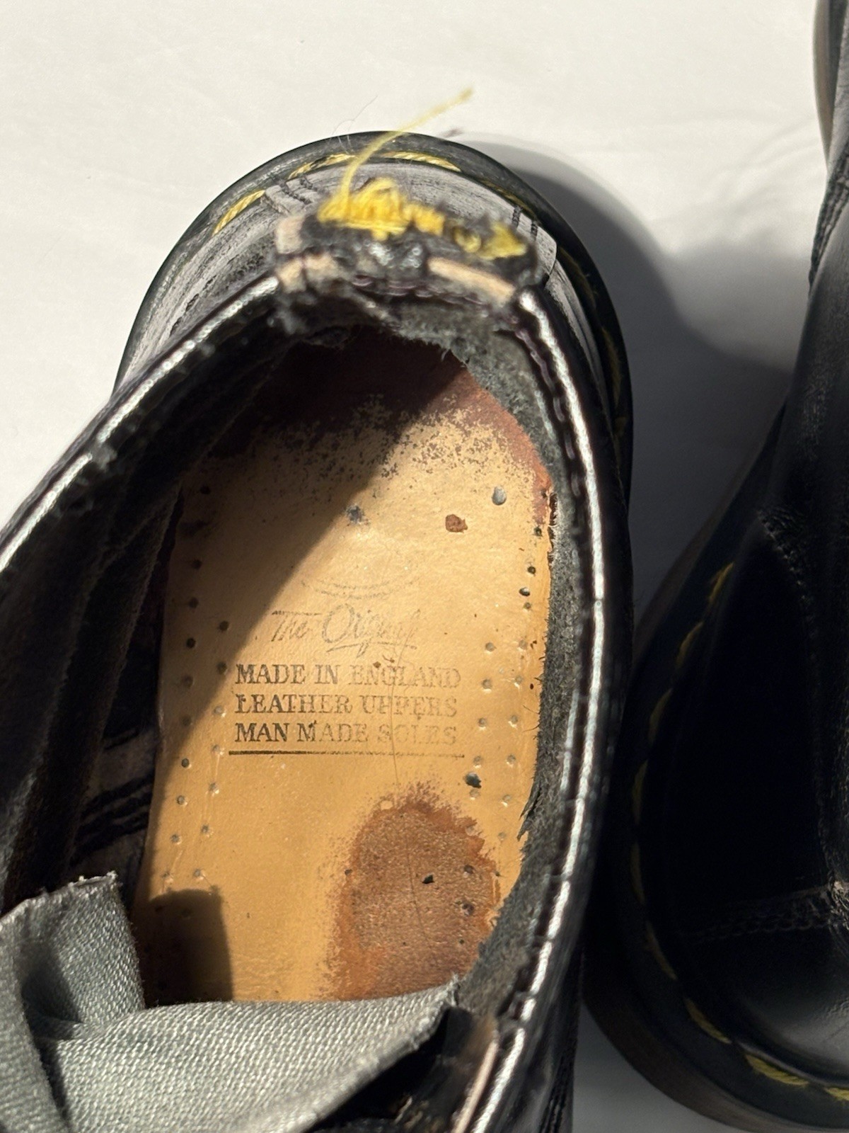 Dr Martens Vintage 1460 Boots Made in England Size 7 Womens Size 6 Men’s