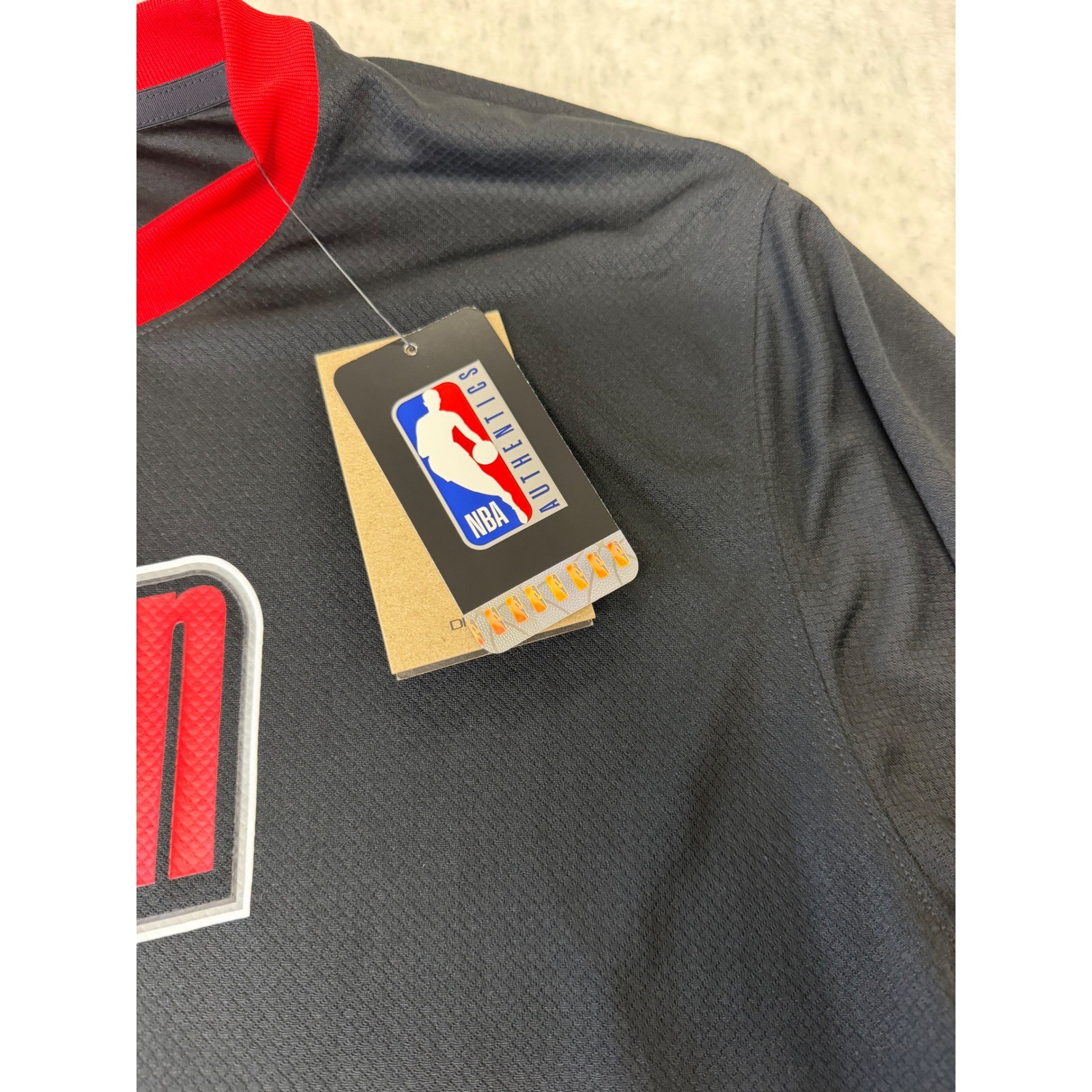 Nike NBA Houston Rockets H-Town City Edition Shooting Shirt Black Mens M