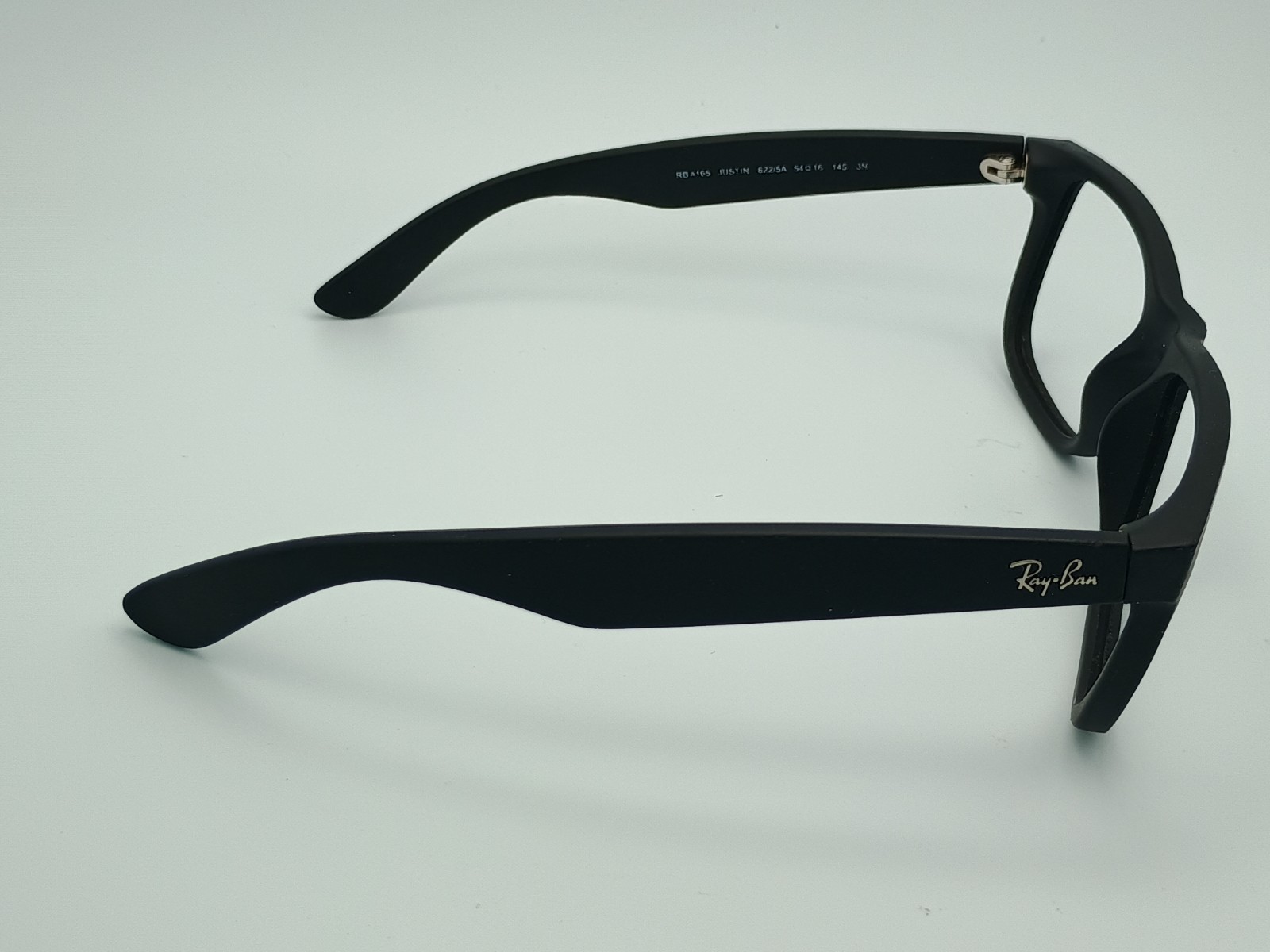 Ray-Ban RB4165 Justin 622/5A Sunglasses 54-16-145 FRAMES ONLY Matte Black Rubber
