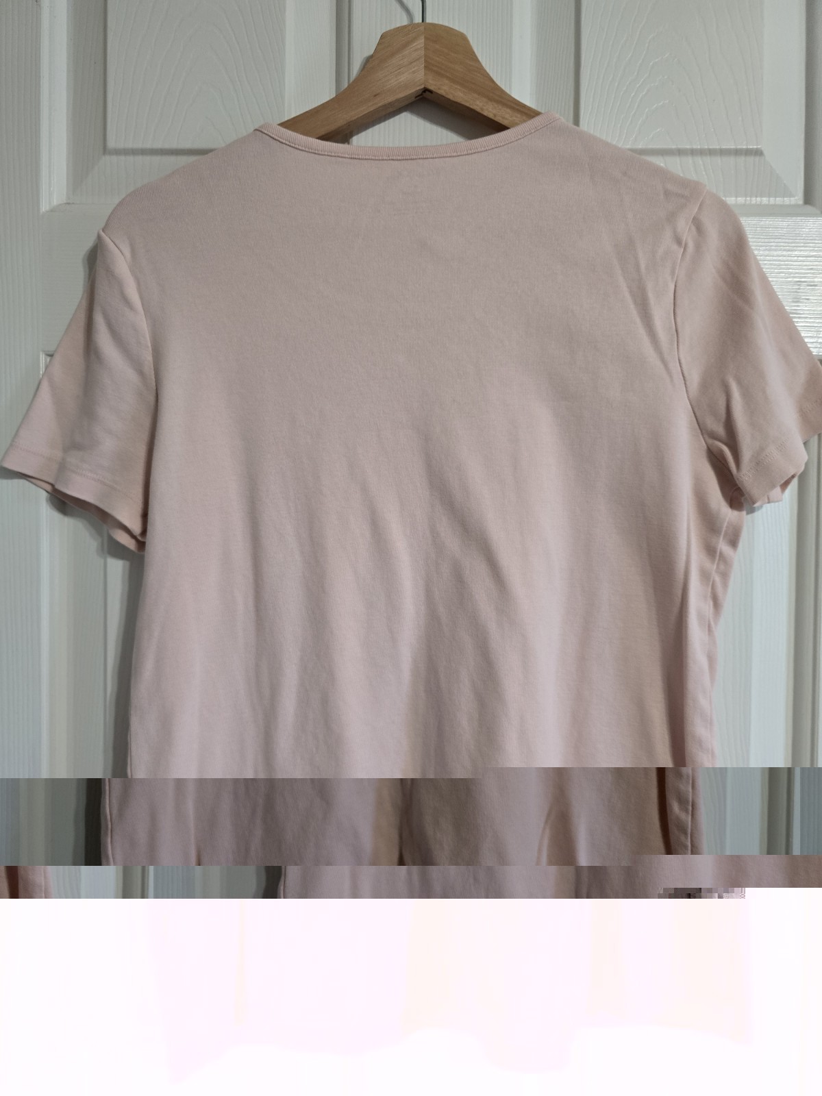 White Stag Pink Solid Knit Scoop Neck Short Sleeve Pullover T-Shirt L/G 12-14