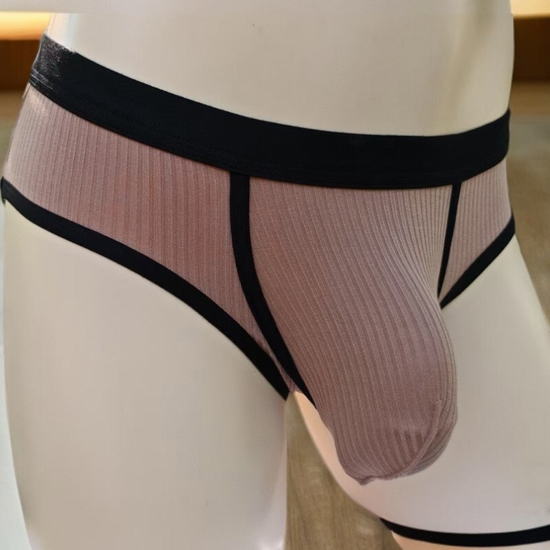 Mens Underwear Panties Sexy Big U Pouch Briefs Thongs Breathable Soft Underpants