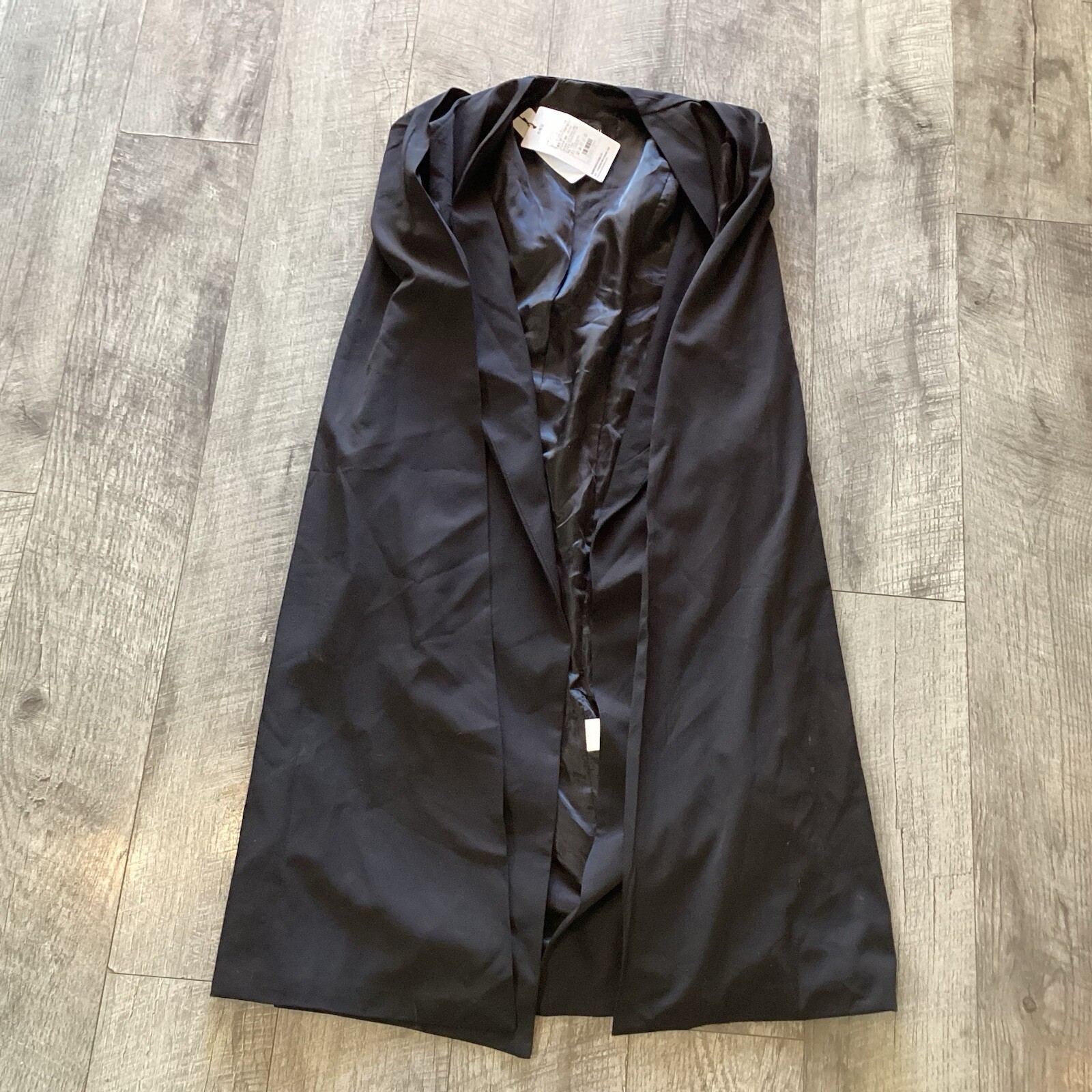 HaoDuoYi Women Black Long Coat Vest Size XL