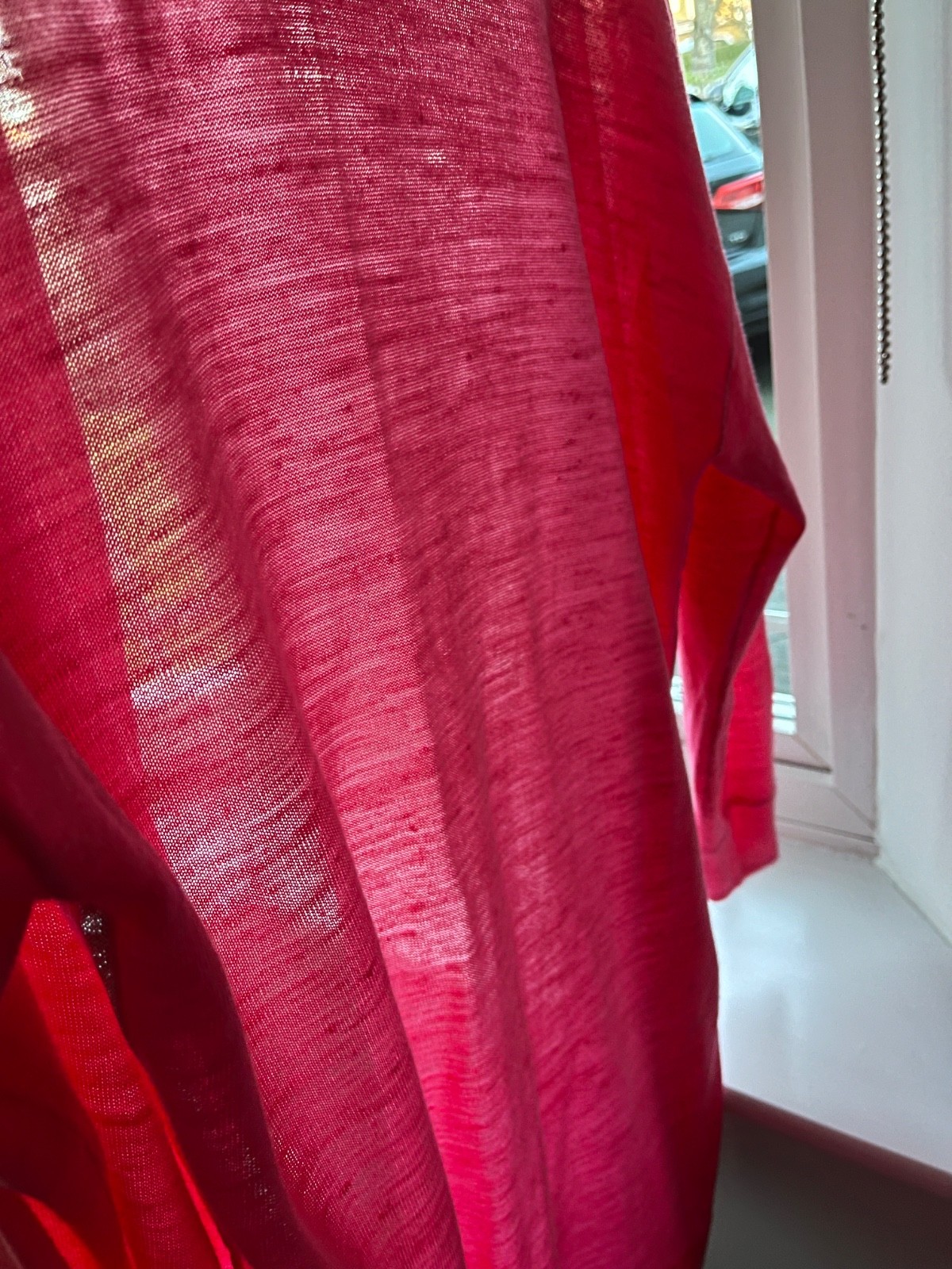MINT VELVET BRIGHT PINK LONGLINE CARDIGAN M, EXCELLENT CONDITION WORN TWICE