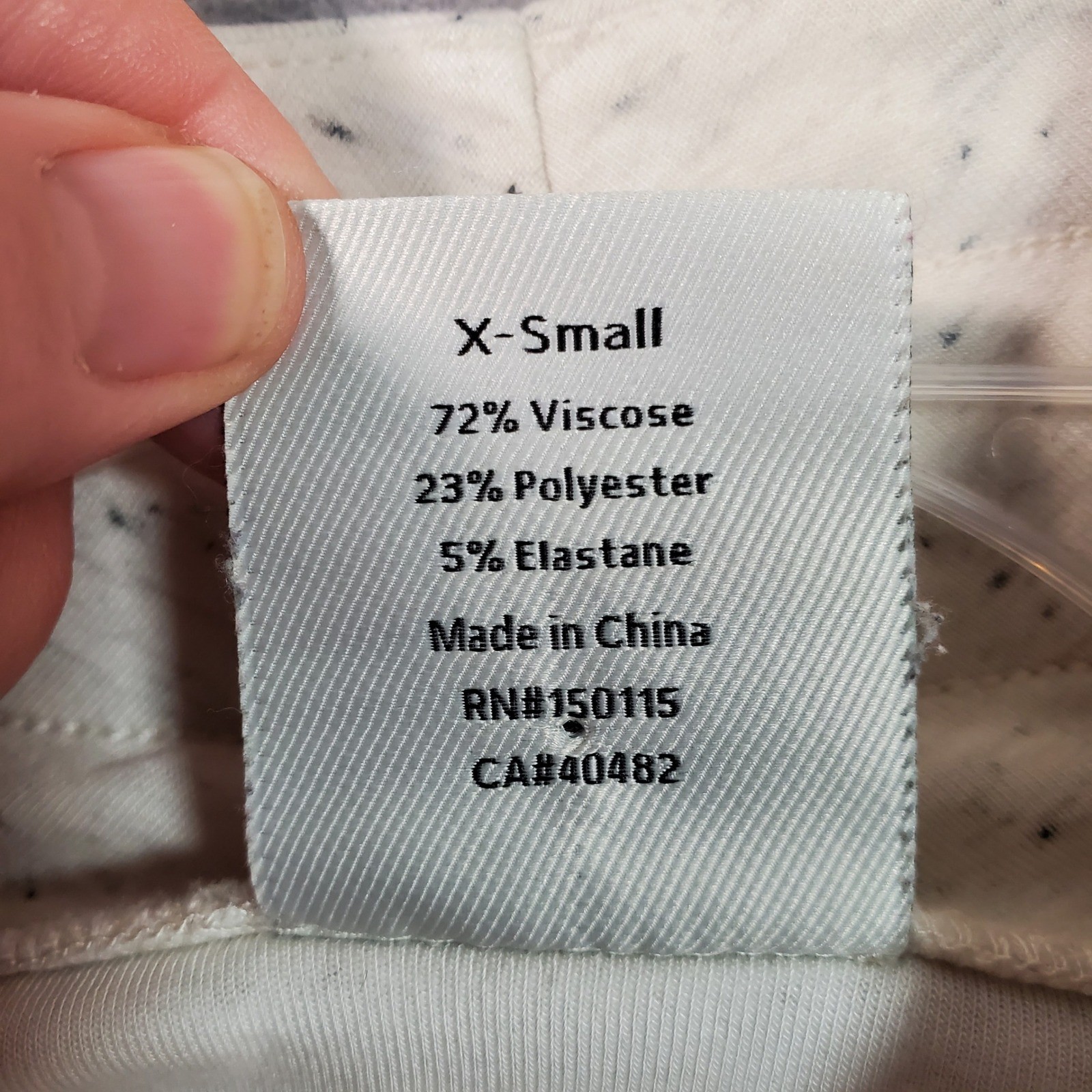 Varley Oakdale Sweatshirt Womens XS Cream Speckled DoubleSoft Athleisure Cozy