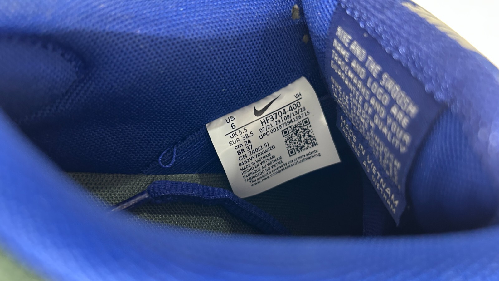 [TARIFF-FREE] Nike SB Dunk Low Royal Blue Mens Size 6 Vintage Green HF3704-400