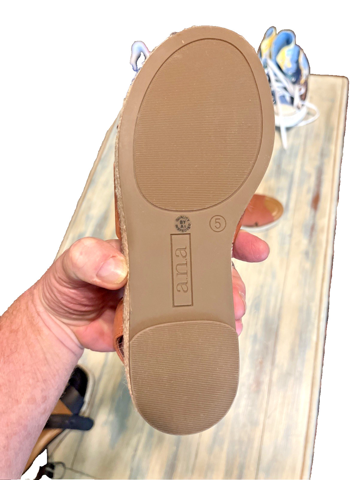 A. N. A. (A New Approach), Brand New no Box, Never Worn, Size 6, Brown