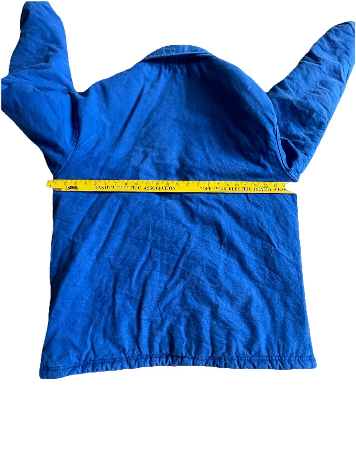 Minncor Industries Canvas Work Jacket Men’s Large Blue Quilted Lined USA Made