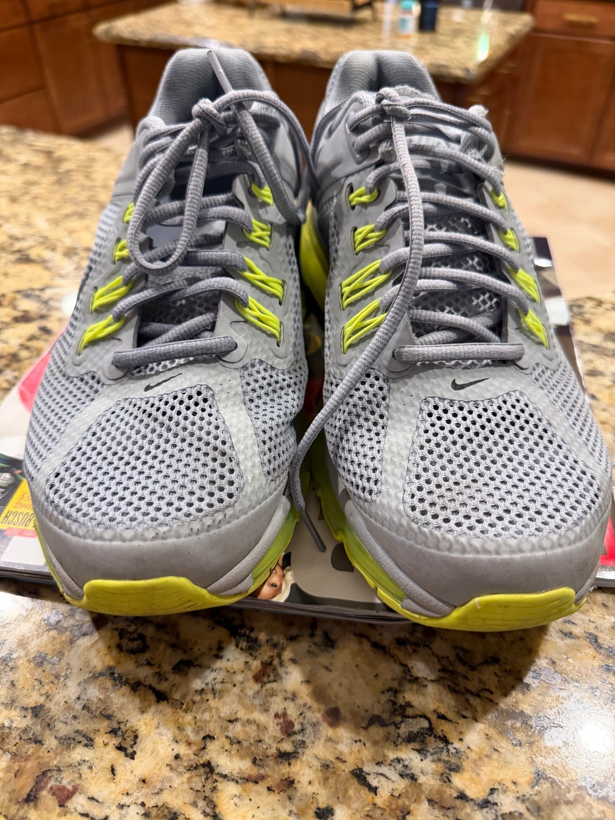 Size 10.5 – Nike Air Max+ 2013 Wolf Grey Voltvpre-owned, great