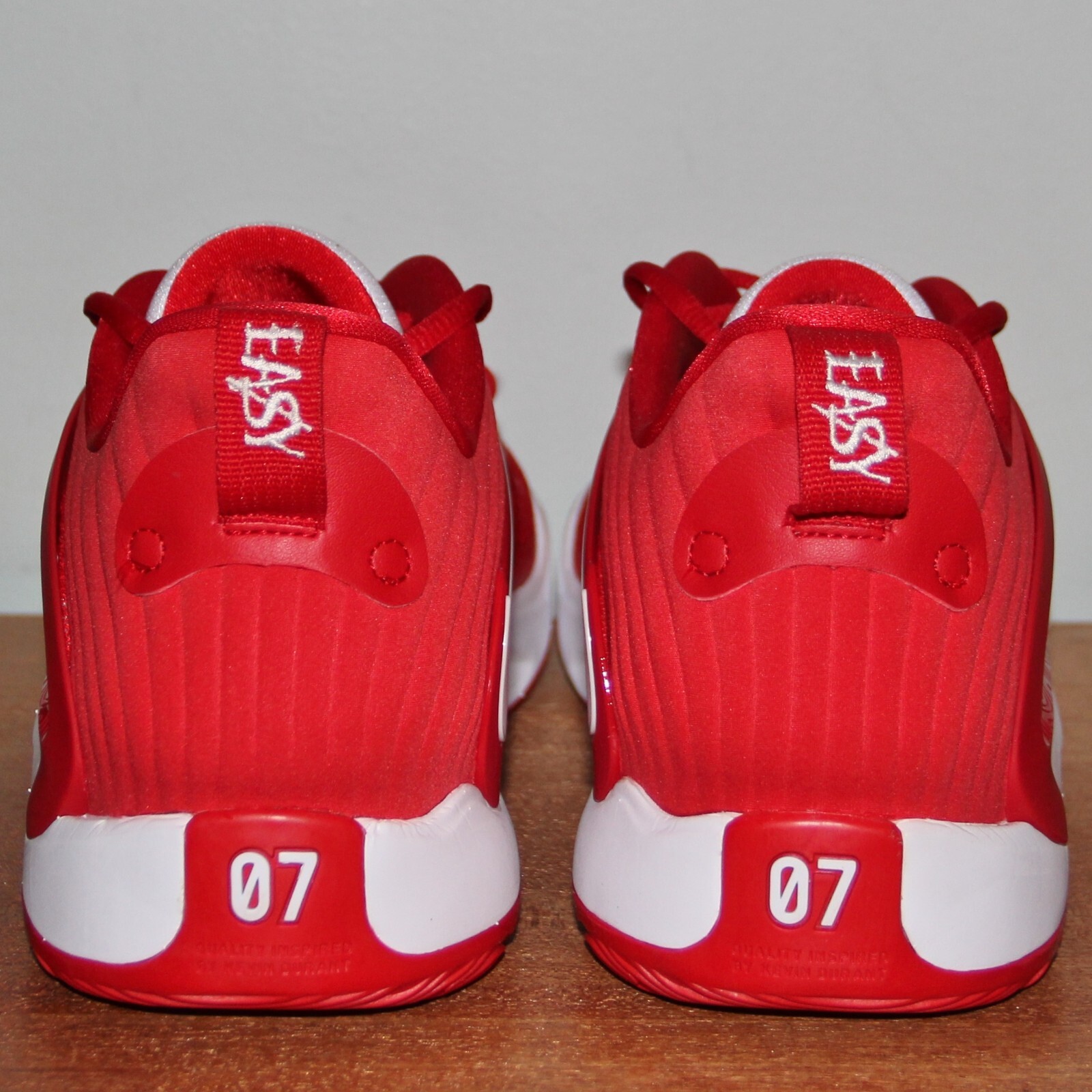 Nike KD 15 TB University Red White Basketball Mens 14 DX6648-620 Kevin Durant