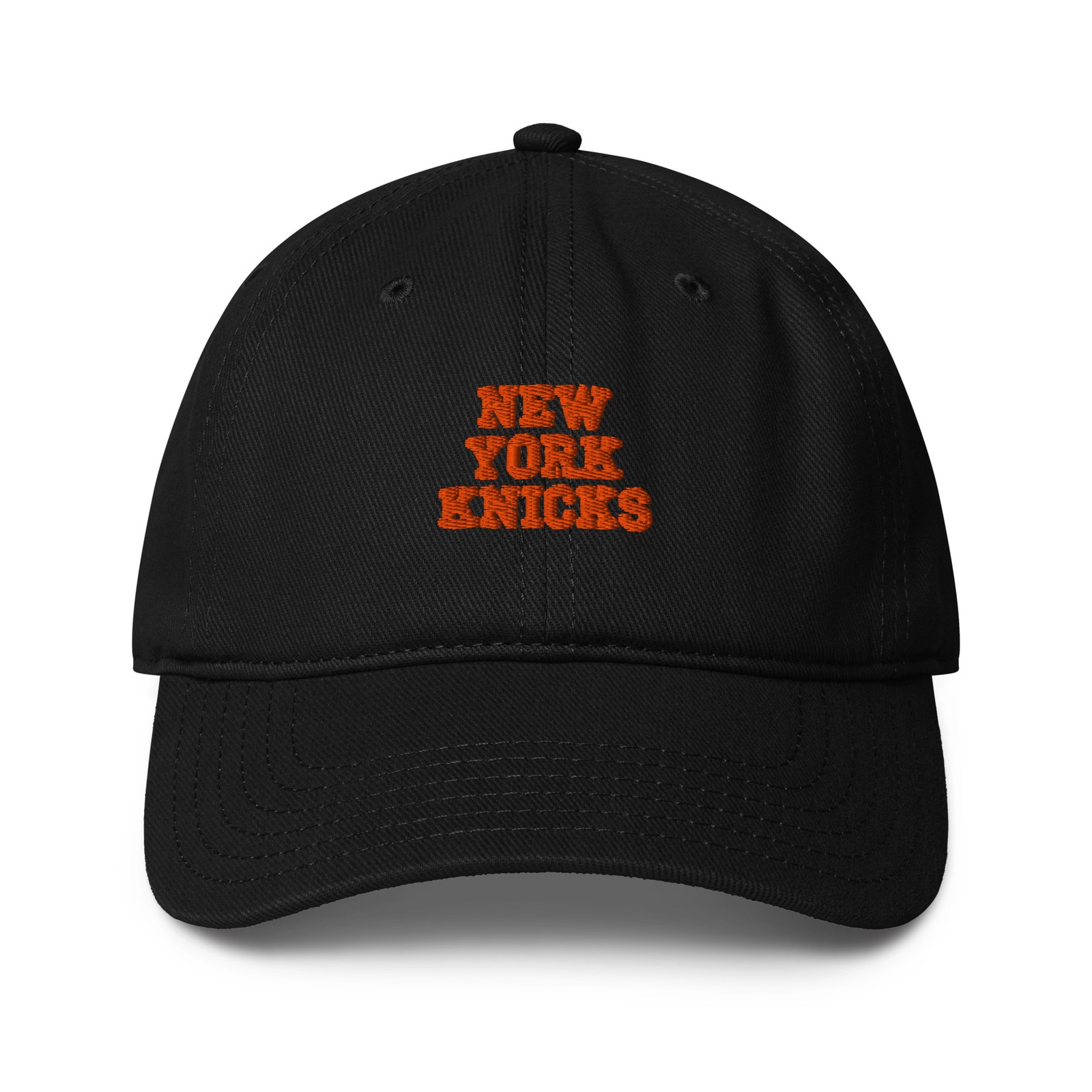 New York Knicks Orange and Blue NYK Inspired Low-profile baseball cap