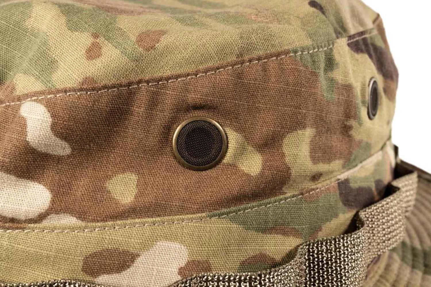 Propper® Boonie Hat – OCP 50/50 NYCO, MIL-Spec, Vent Holes Adjustable Chin Strap