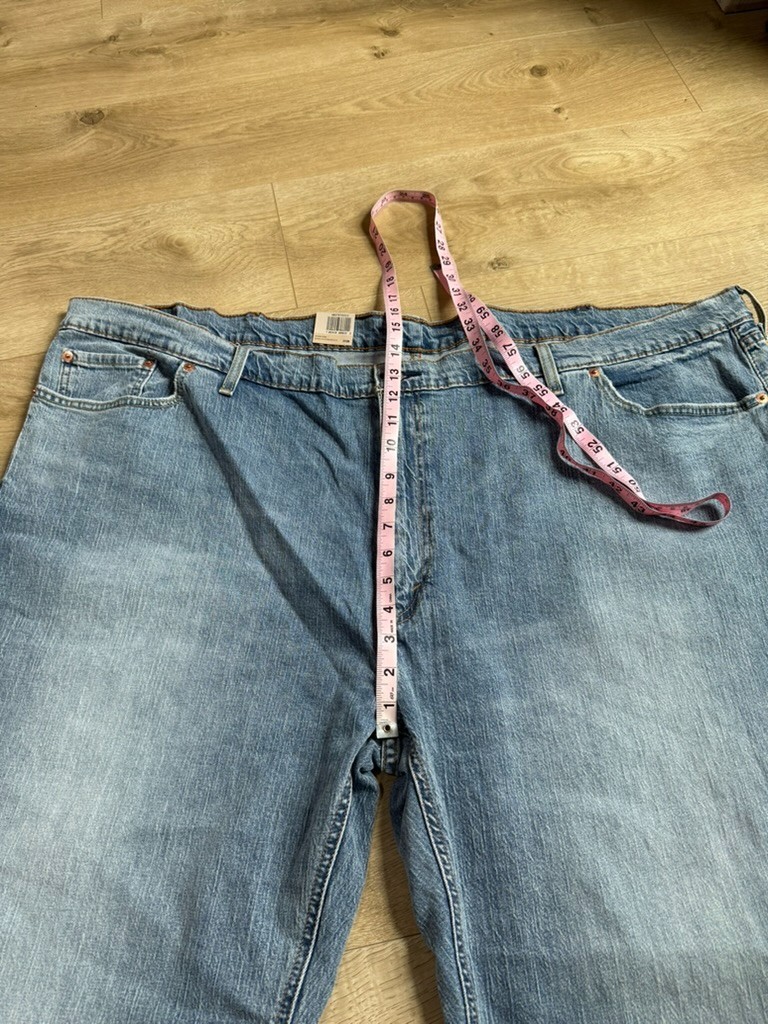 NWT Mens Levis 559 relaxed straight stretch jeans Big & Tall size 56×30 (55×28)