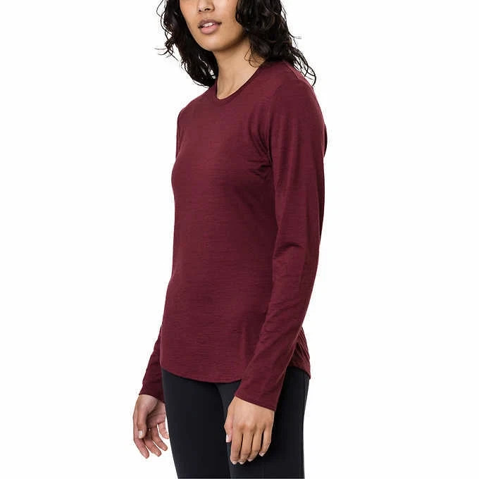 Seg’ments Ladies’ 100% Merino Wool Long Sleeve Top Size-XS