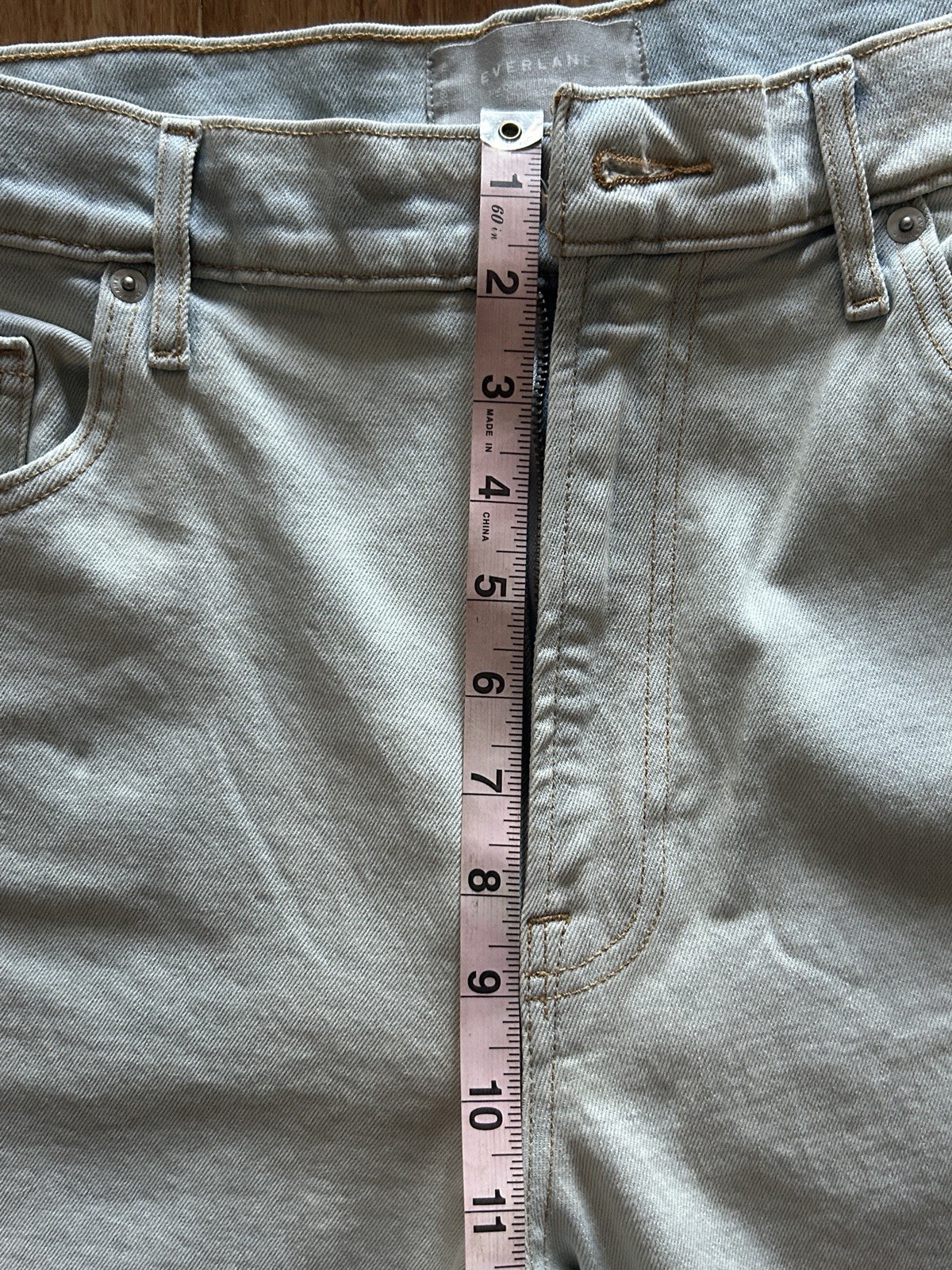 Everlane Women’s Light Blue High Rise Cropped Jeans 31
