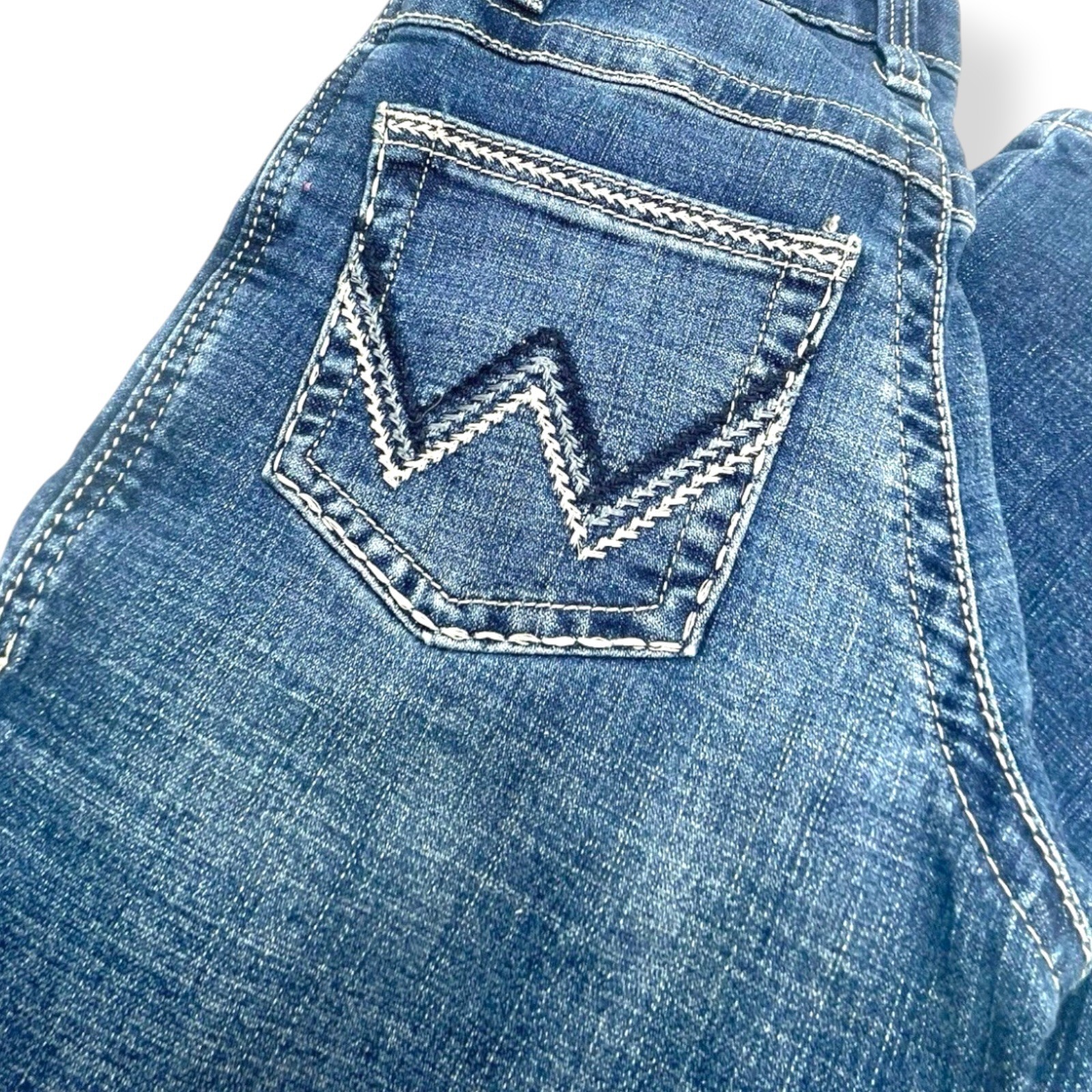 Wrangler Willow Riding Jeans 0x34 Bootcut Western Stretch Denim NWOT