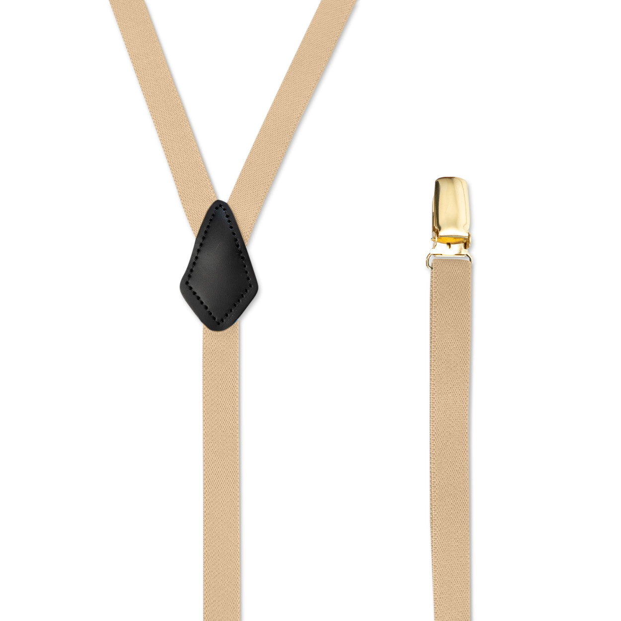 Men’s Y Style Suspenders, Various Colors, Goldtone Snaps, USA Made