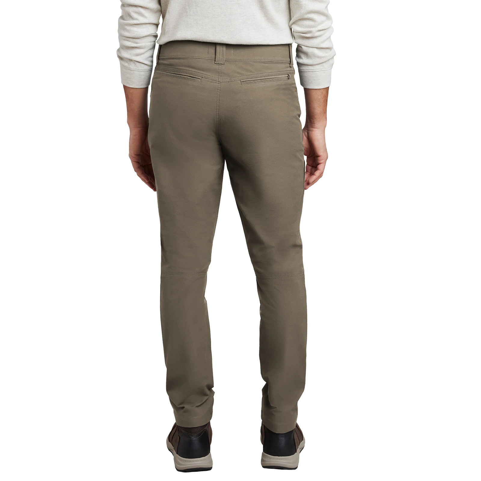 Kirkland Signature Men’s Stretch Tech Pant Straight Fit 4-Way Stretch Flat Front