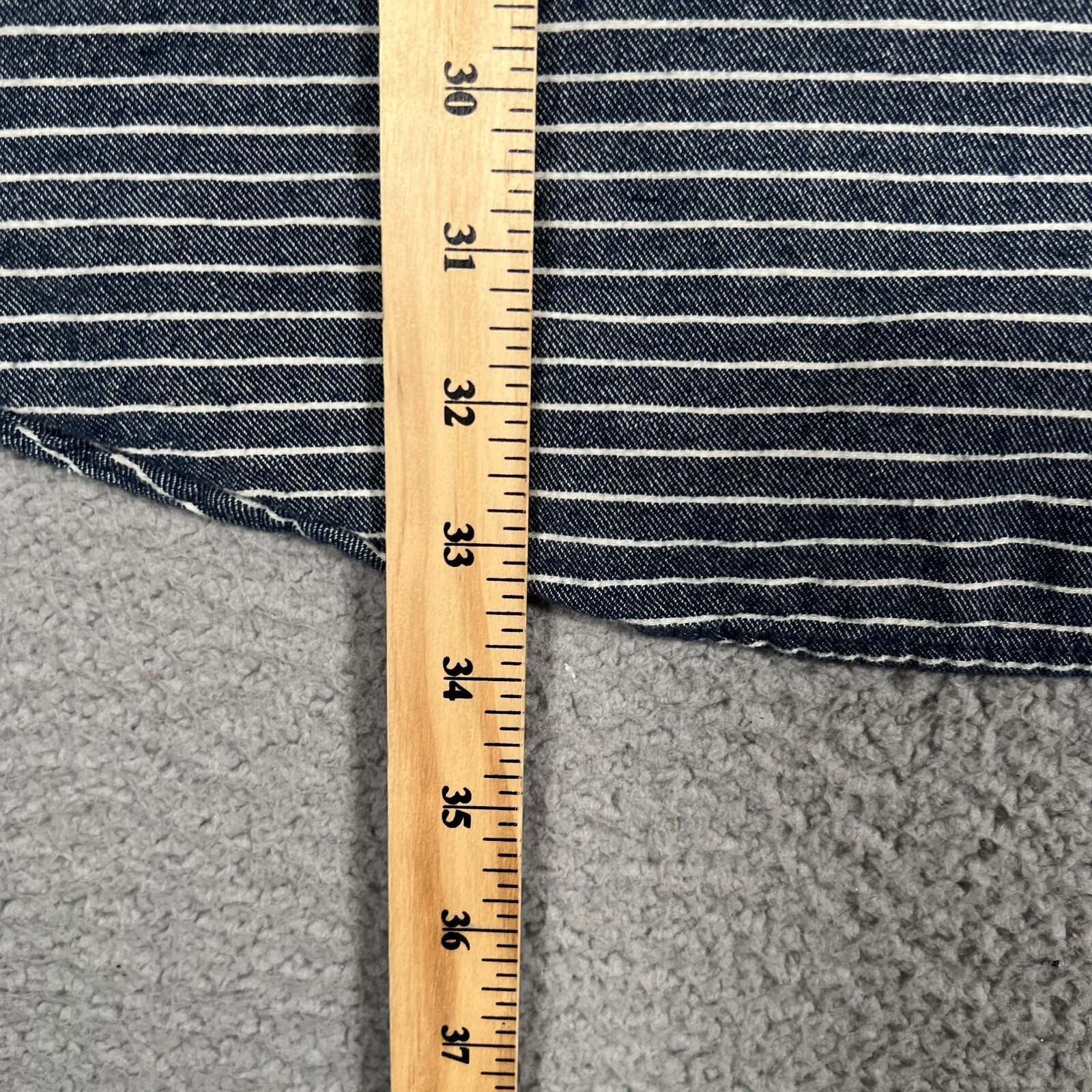 Duluth Trading Co Shirt Mens XL Tall Blue Striped Flannel Workwear Outdoor Logo