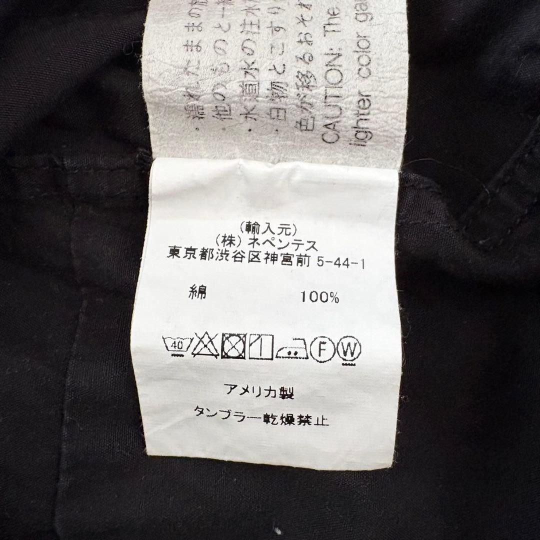 Engineered Garments Patchwork Reconstructed Black Shirt L Made in USA F/S