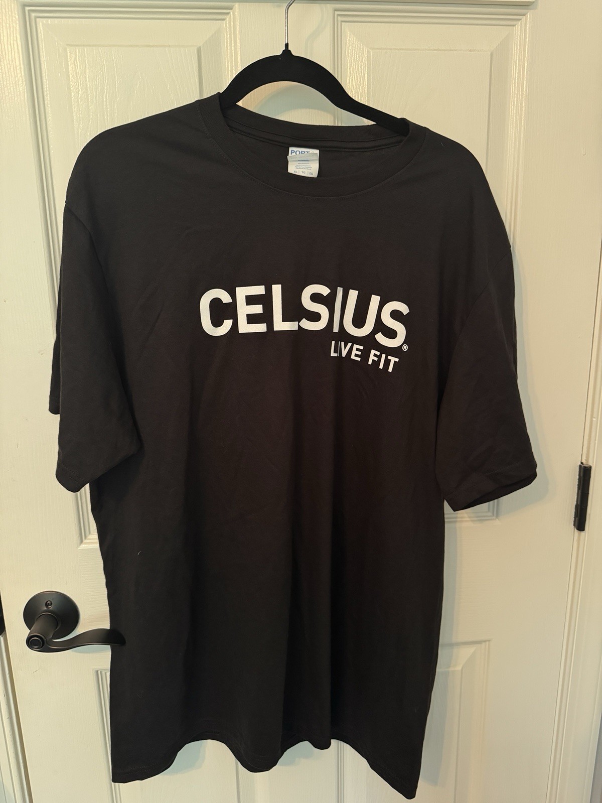 Celsius Energy Drink Short Sleeve Shirt Size XL