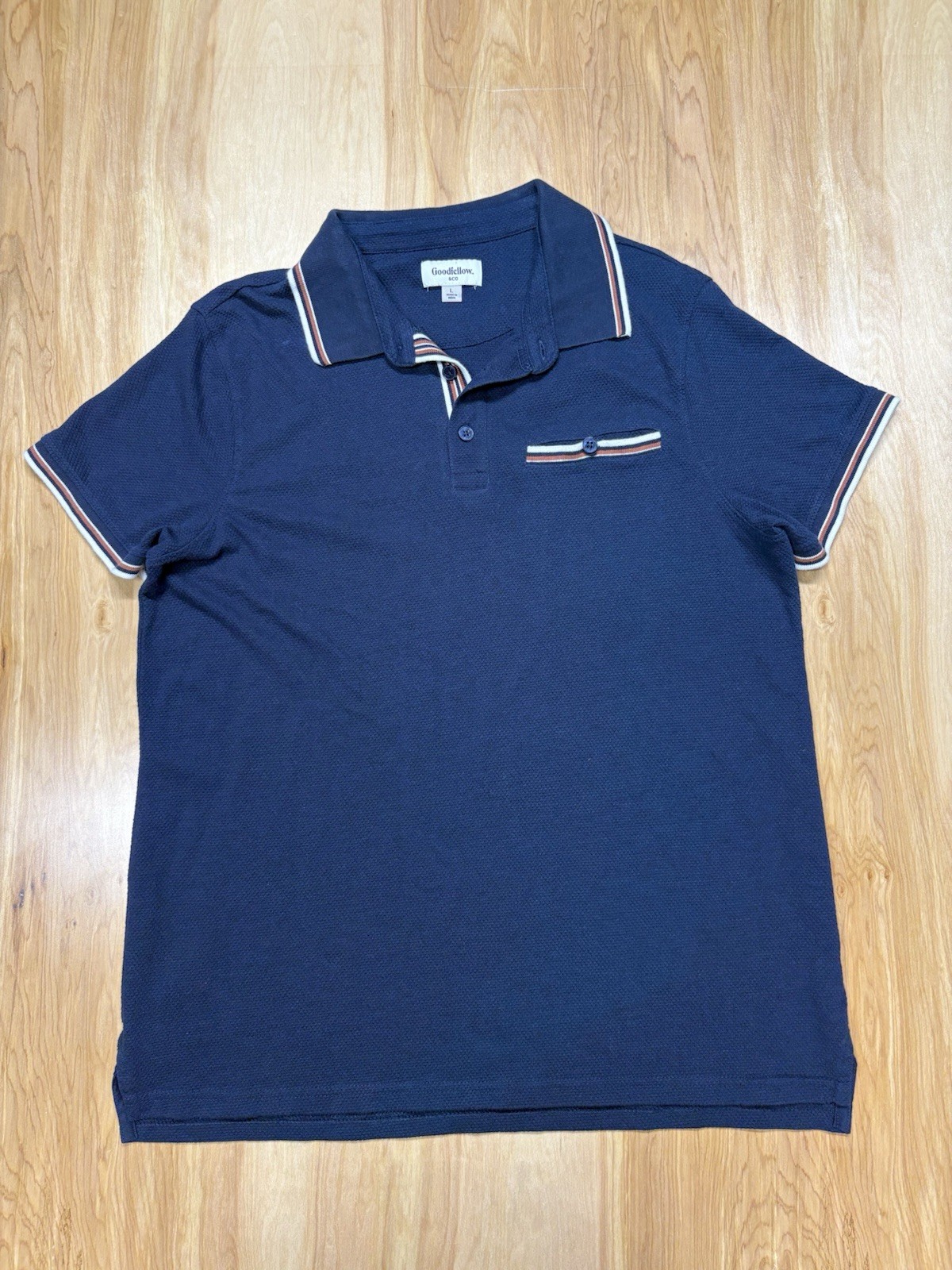 Goodfellow & Co. | Large | Navy Blue & Chrome