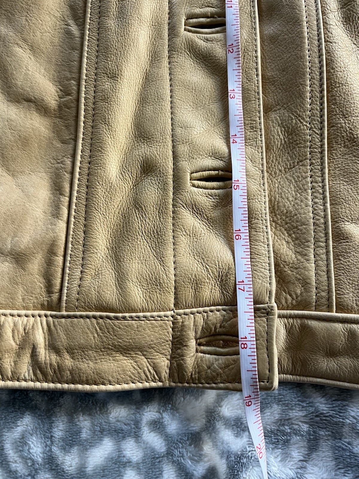 Vintage EXTREME BLUES Soft Leather Jacket, Ladies M, Butter Yellow