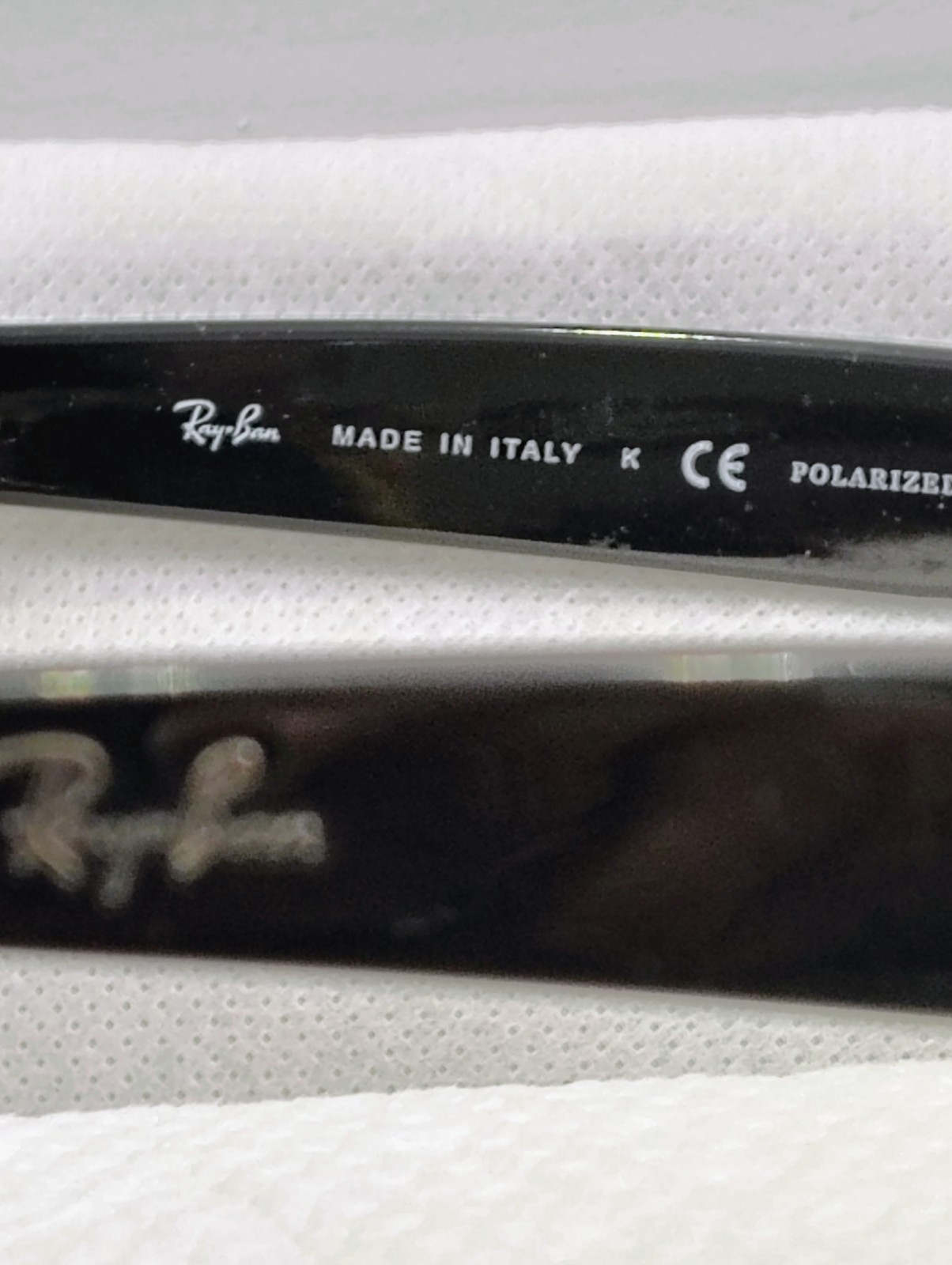 55-18mm RAY BAN RB2132 HONEY BROWN/BLACK BLEND POLARIZED NEW WAYFARER 945/57
