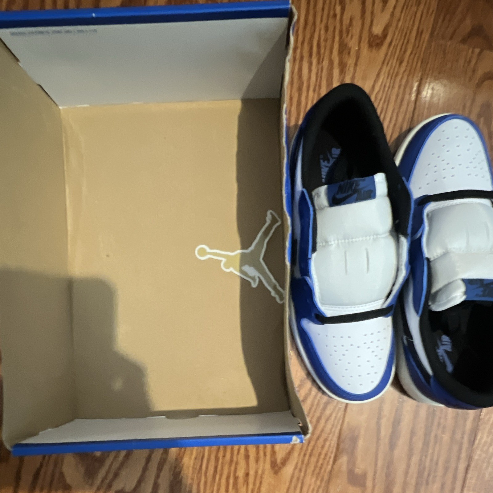 Jordan Air Jordan 1 Retro Low OG (GS) Blue/White/Black 5Y CZ0858-140