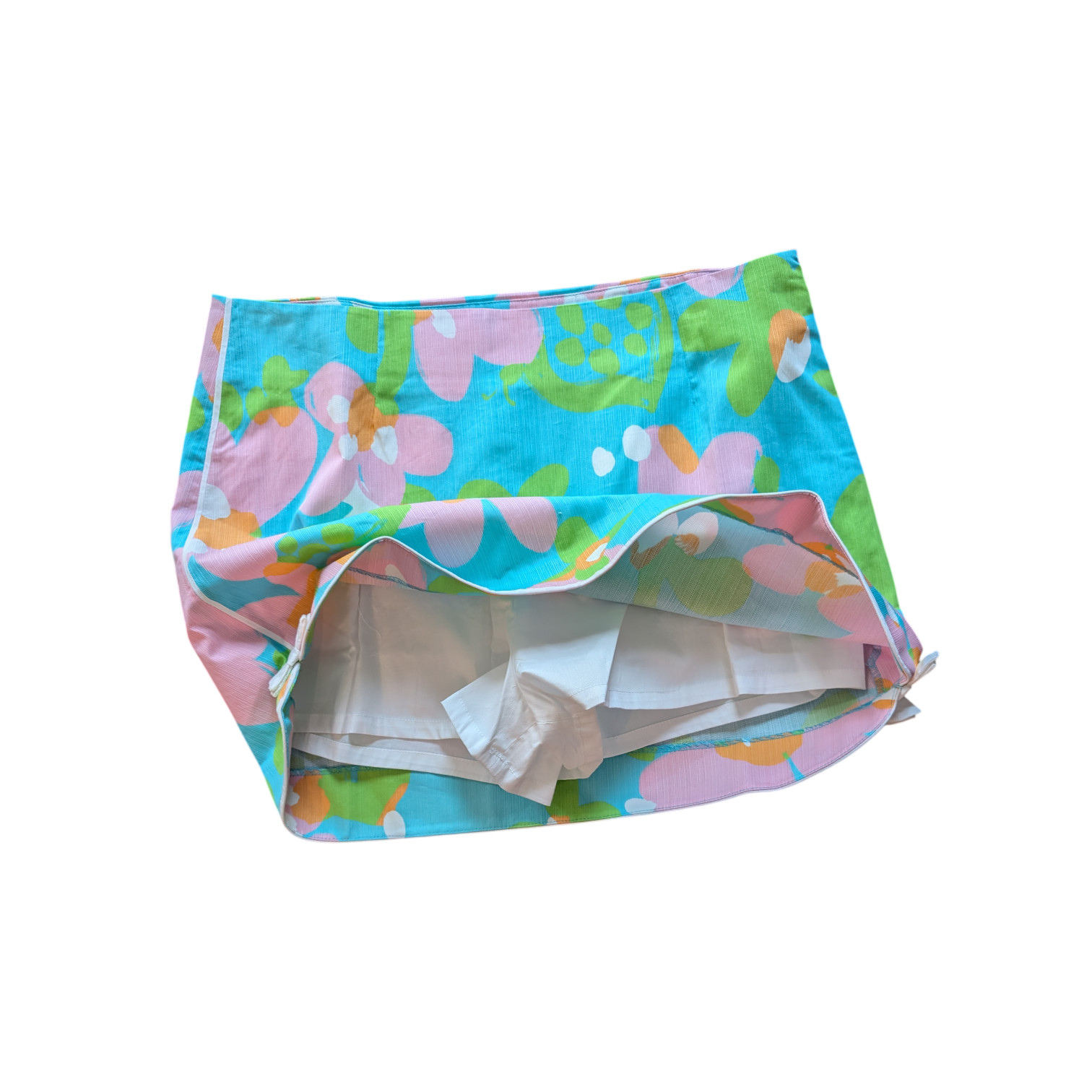 Lilly Pulitzer Cosette Skort Shorely Blue Mojo Flower Preppy Resort NWT Size 10