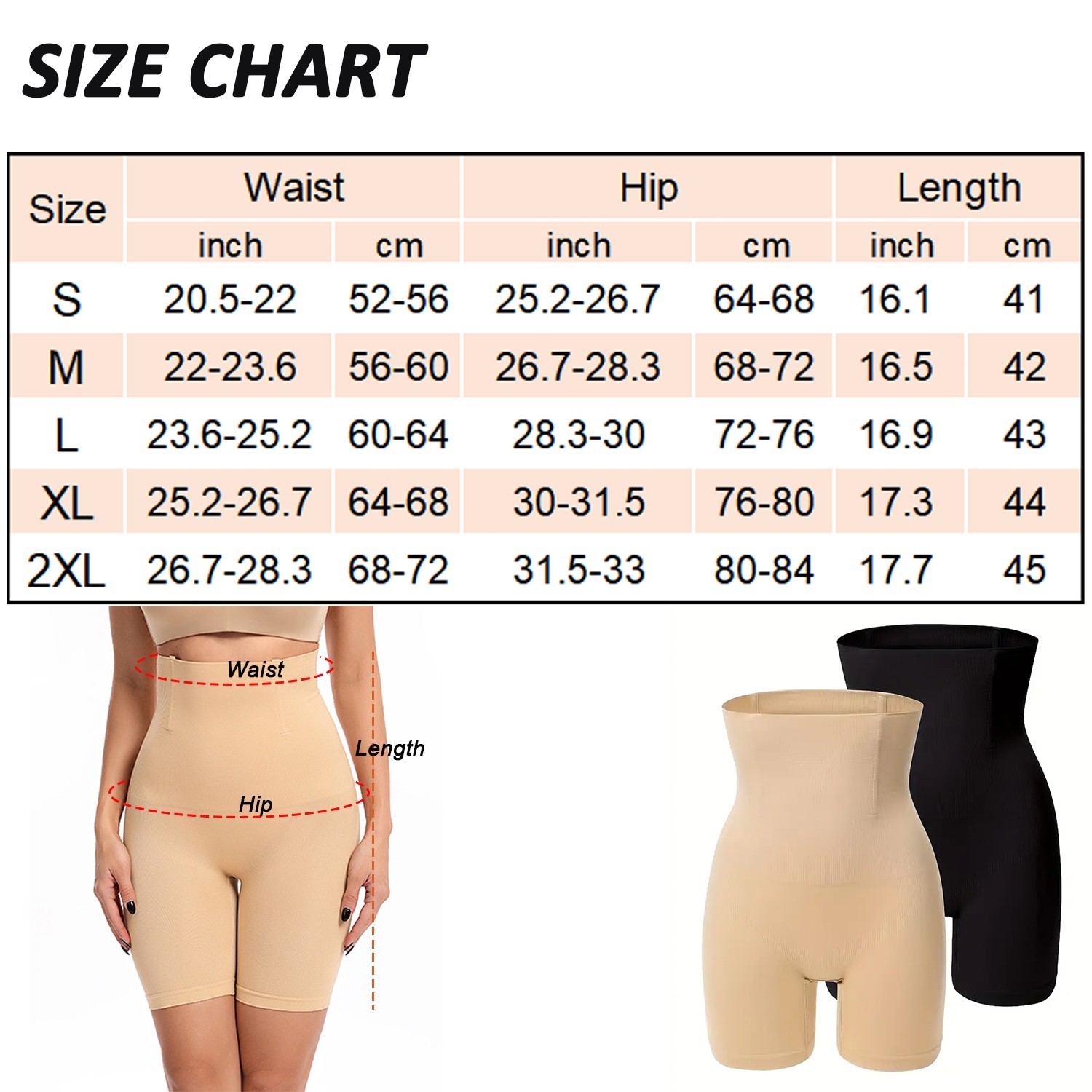 Tummy Control Panties High Waist Body Shaper Seamless Thigh Slimmer Slim Shorts
