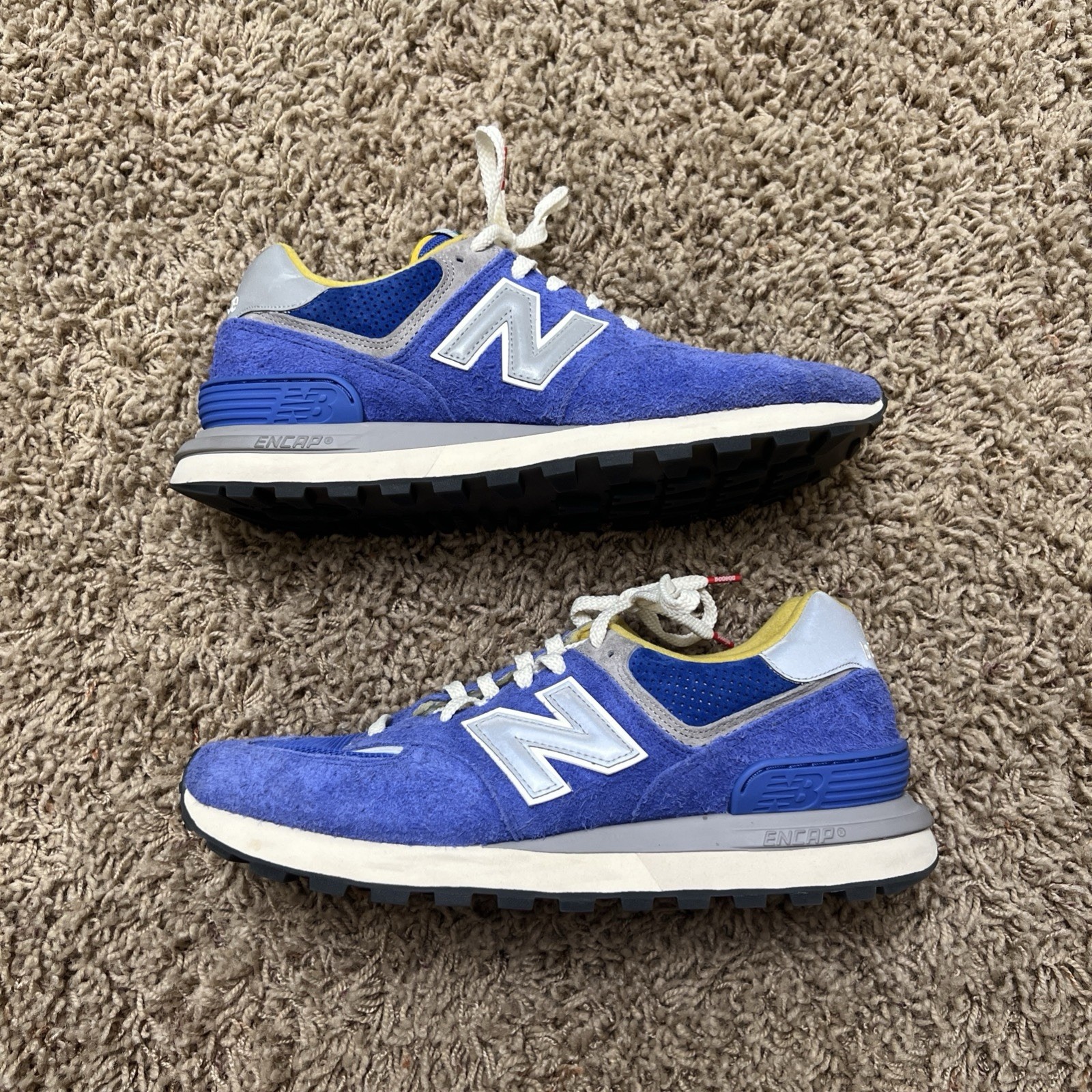 New Balance x Bodega 574 Legacy “Departure” Blue Suede Low Top Lace Up