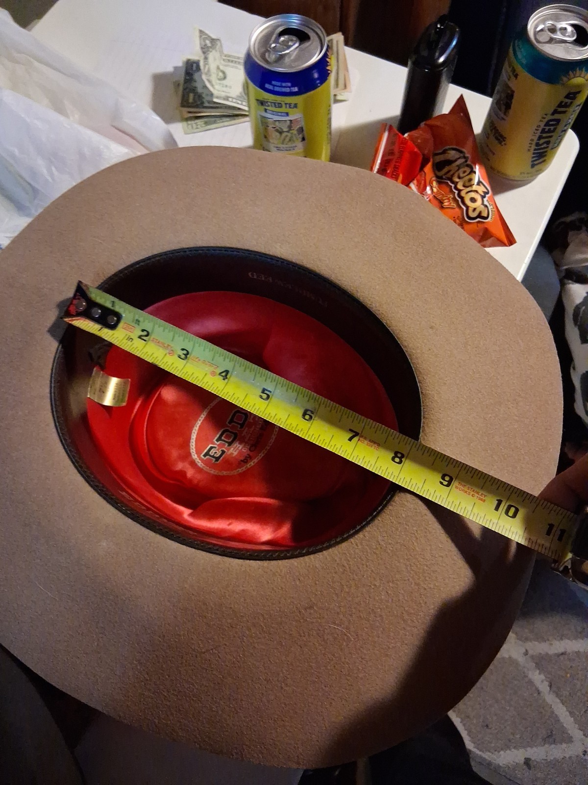 5x Beaver Brand And Eddy Bros Cowboy Hats 7 1/4