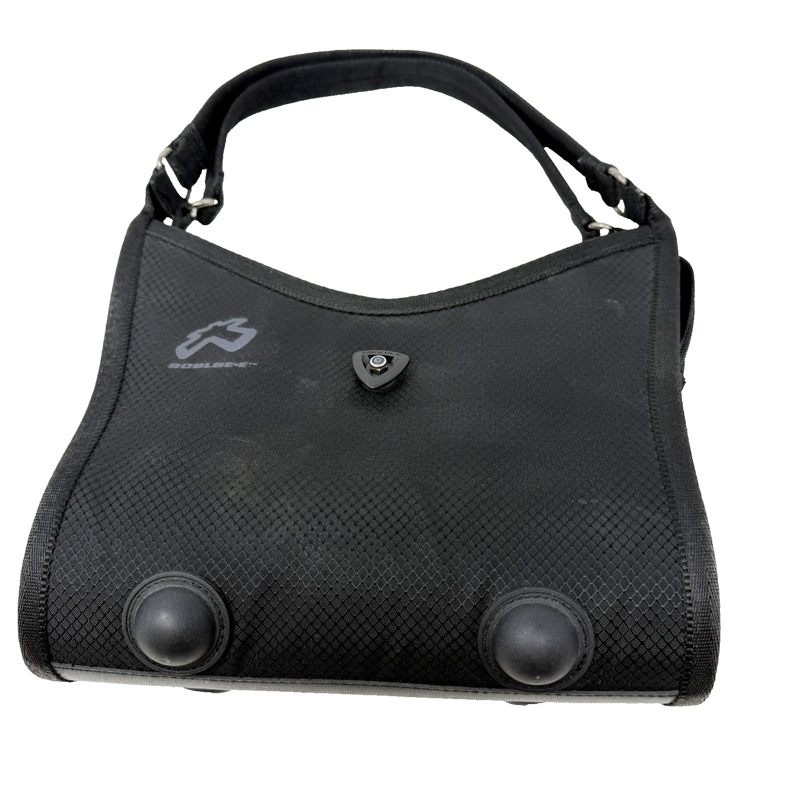 BOBLBEE Sweden Hardshell Shoulder Bag Black Vintage Techwear Cyberpunk 2004
