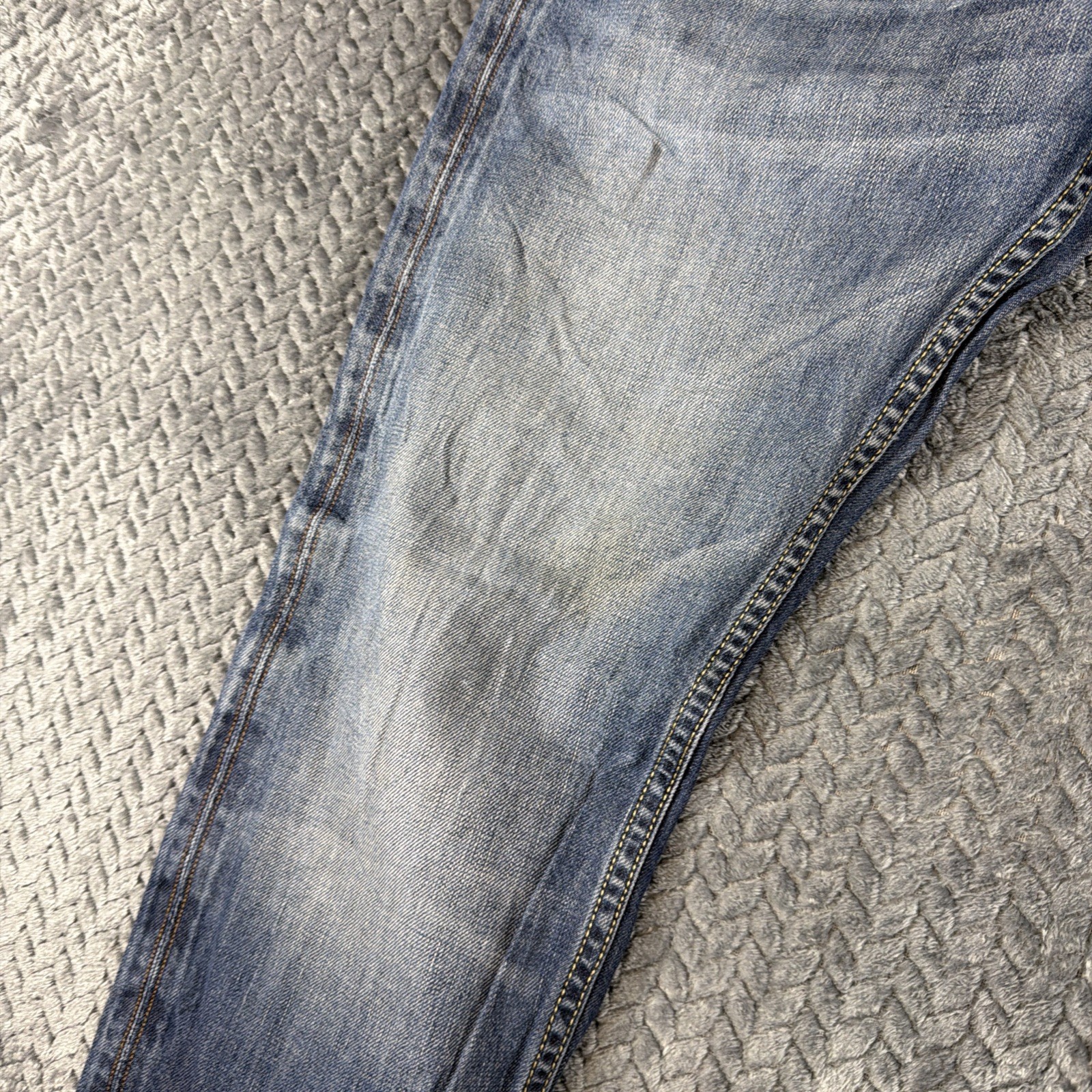 Levis 514 Jeans Mens 31×30- Blue Medium Wash Straight Denim Stretch