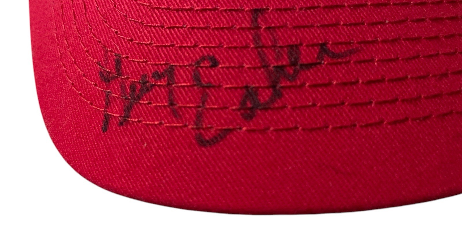 Official Triton Boats Visor Hat Signed By Hank Parker & Guy Eaker / Bassmaster