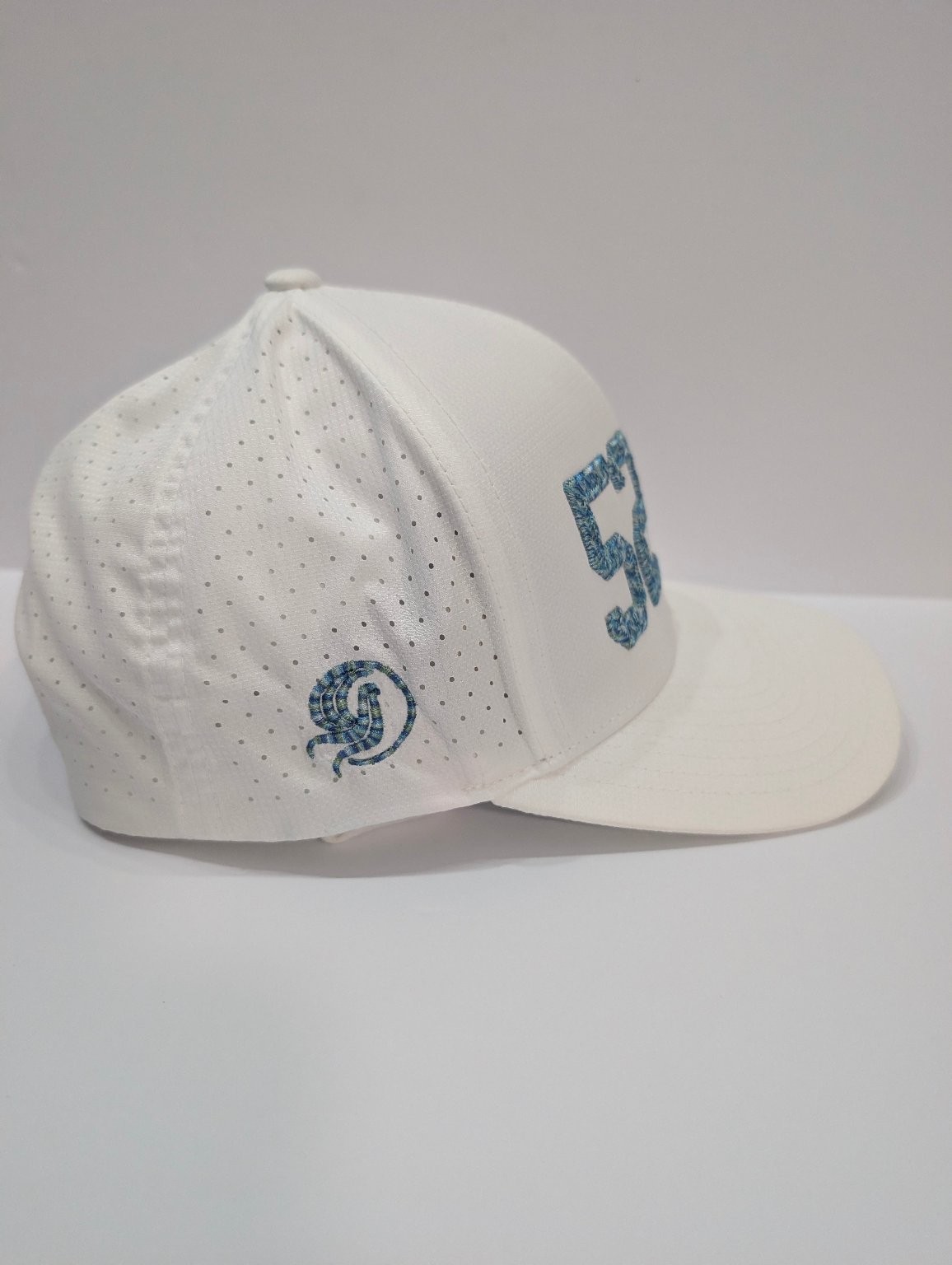 G/FORE 5280 Denver Performance Snapback Hat White Multi-Color Golf Cap Men’s