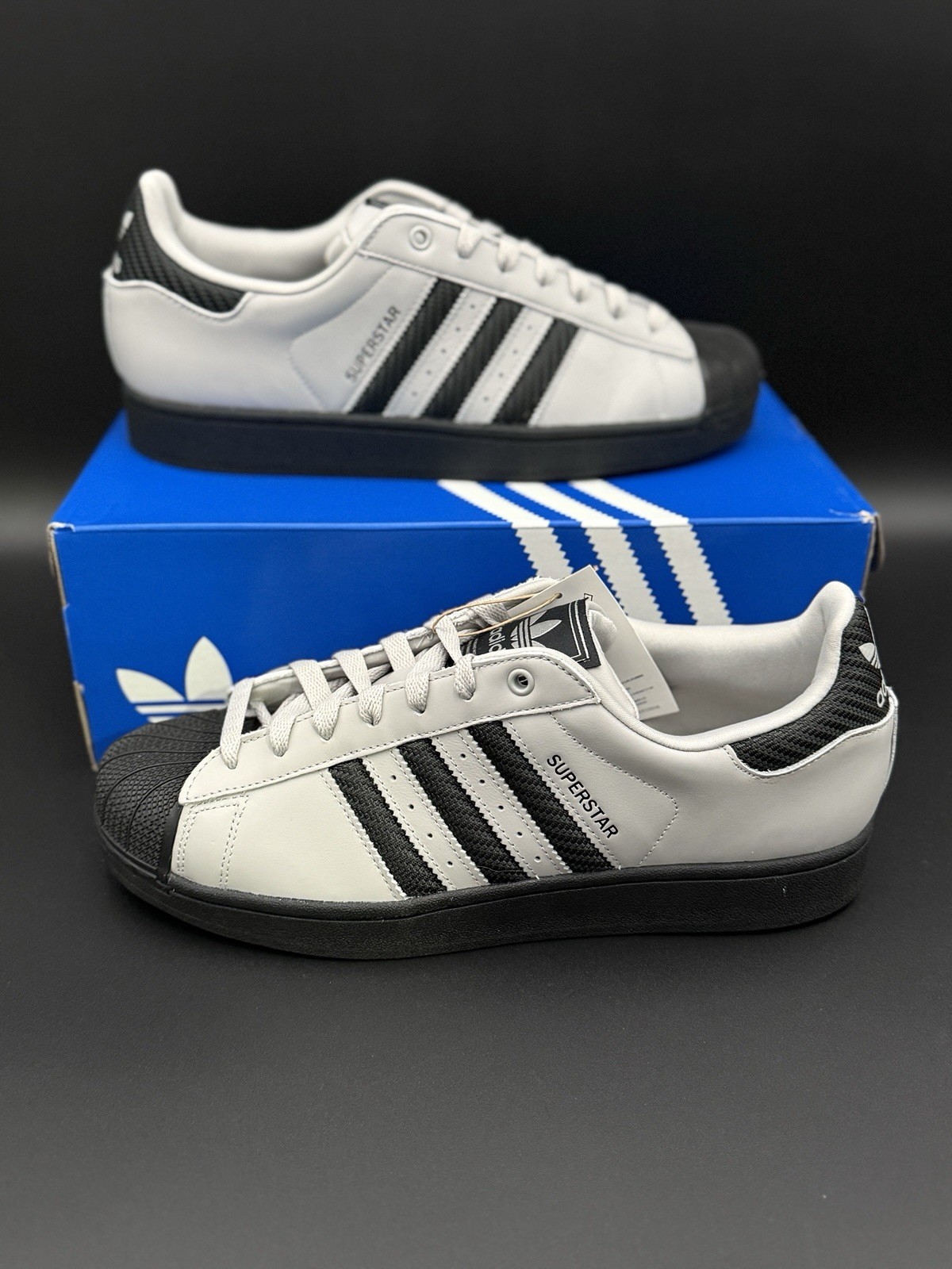 adidas Originals Superstar 2 II Grey Core Black Iron Metallic Men Unisex #183