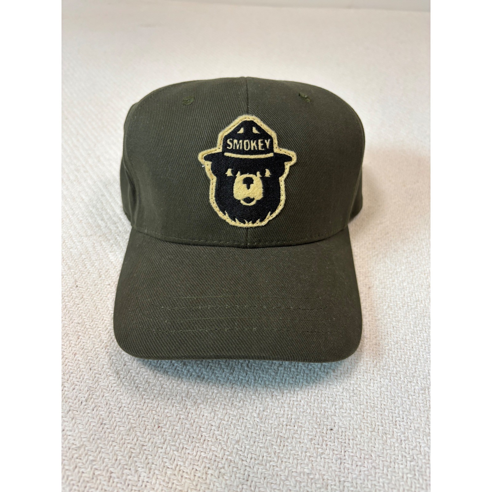 Filson Smokey the Bear 75th Anniversary Cap – Olive – Made In USA RARE HAT