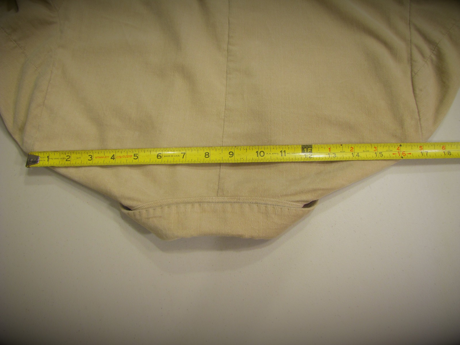 Massimo Alba corduroy sloop jacket 100% cotton desert tan men’s ALTERED 40 / 38