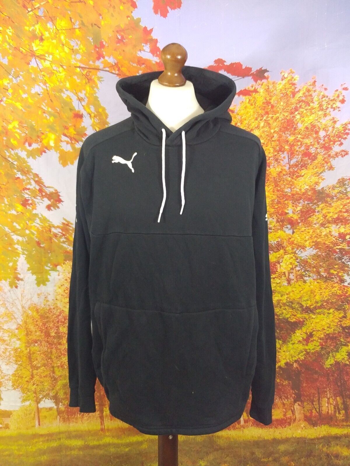 Puma black 94% cotton 6% elastane Hoodie. UK men’s size XL