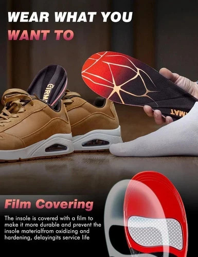 Plantar Fasciitis High Arch Support Insoles for Men Women, Arch Support Inserts.