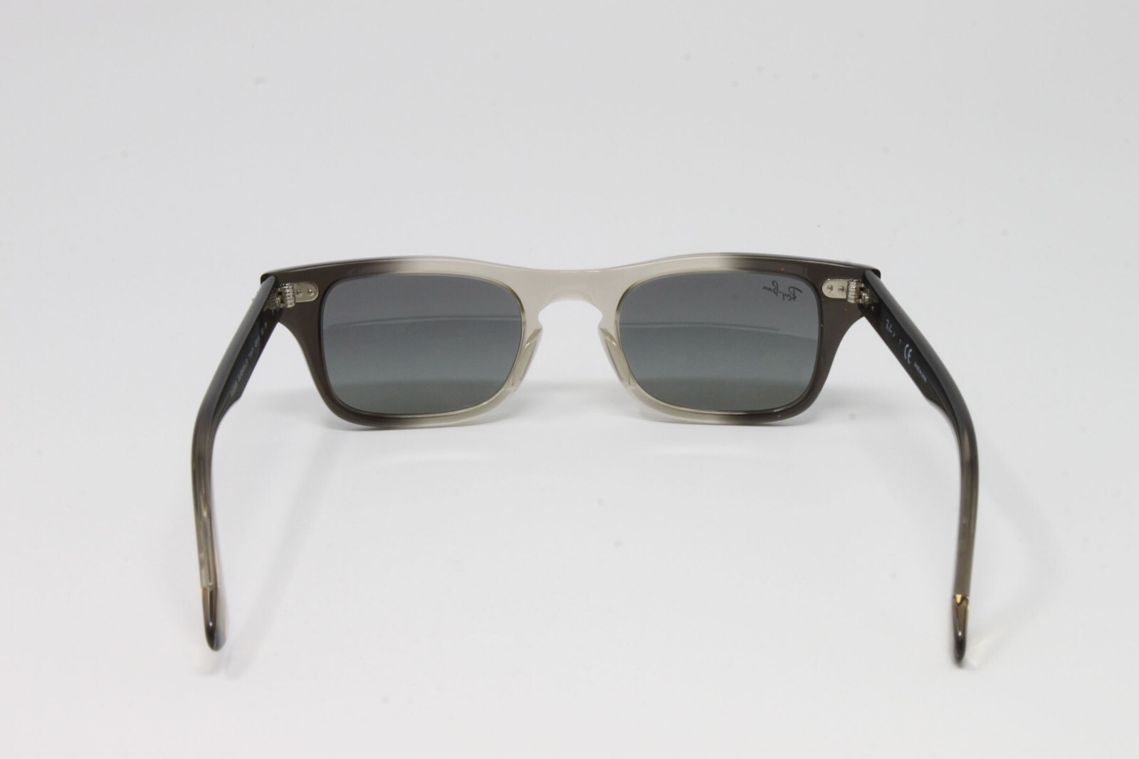 Ray Ban Junior Kids Sunglasses Transparent Grey 43mm Burbank RJ9083S 710411